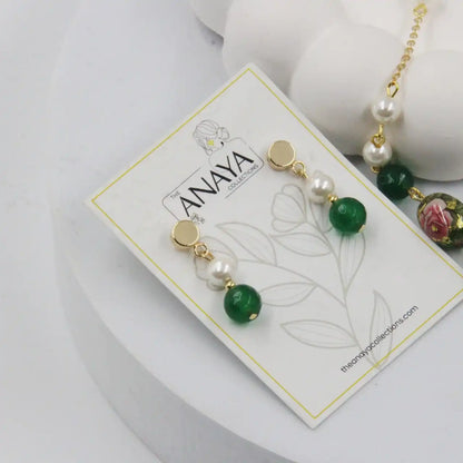 Blooming Floral Pearl Set