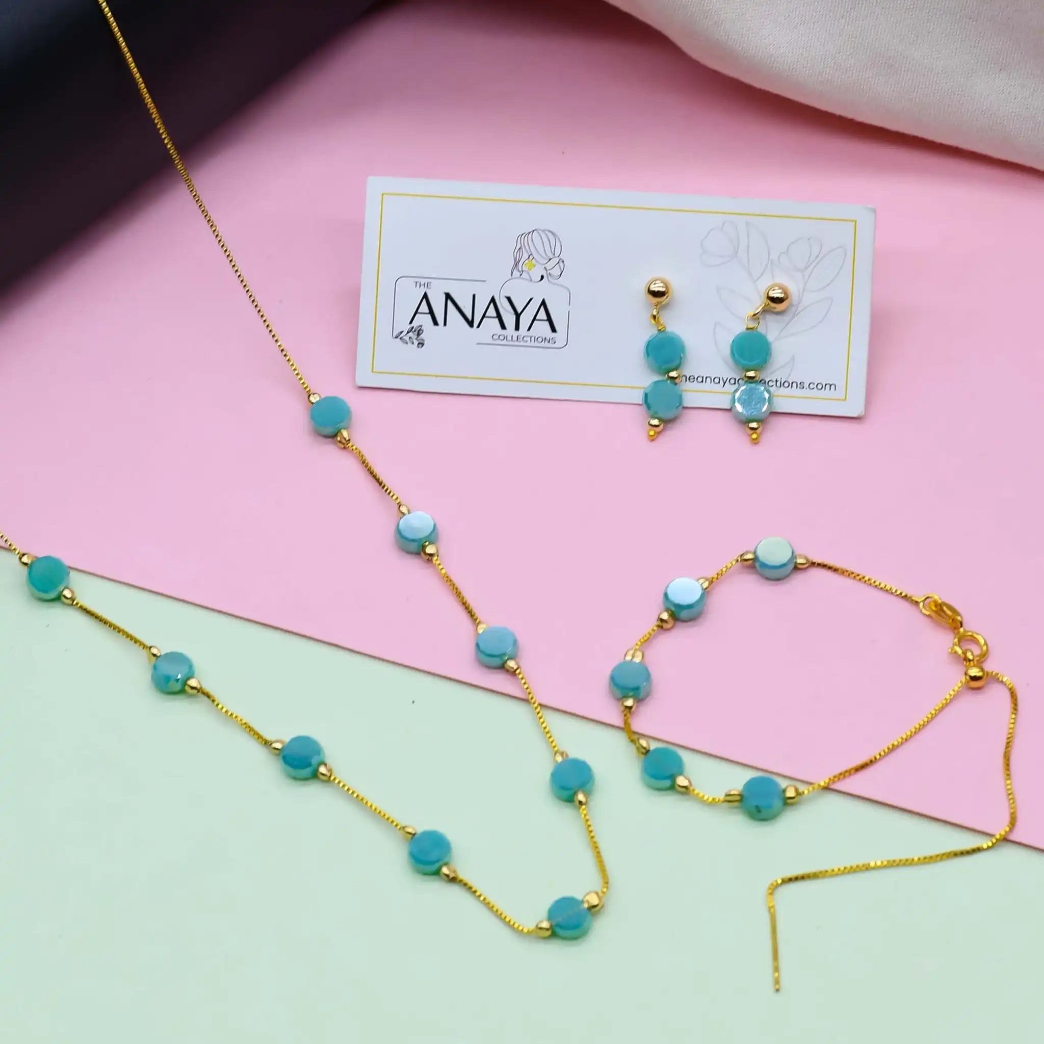 Flat Round Dainty Set