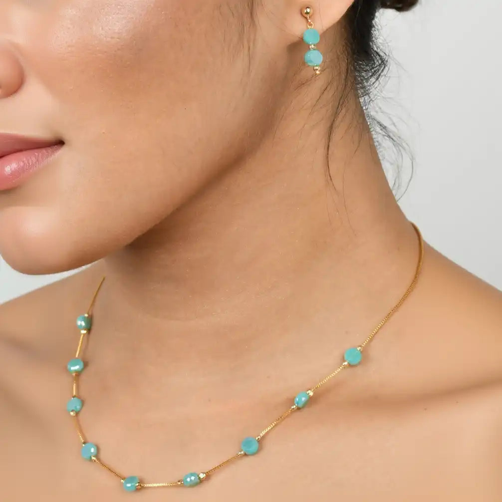 Flat Round Dainty Set