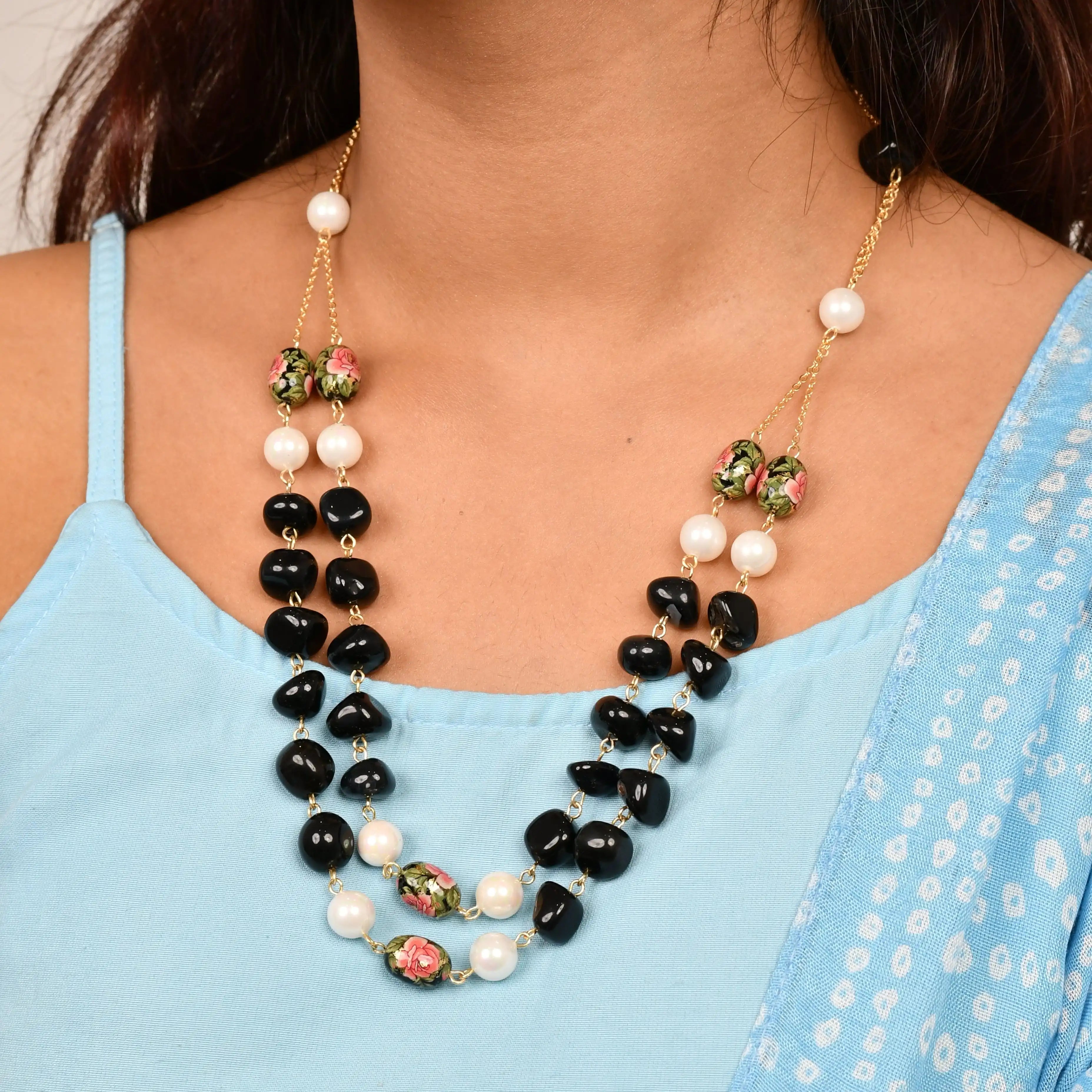 Floral Beads Elegance Set