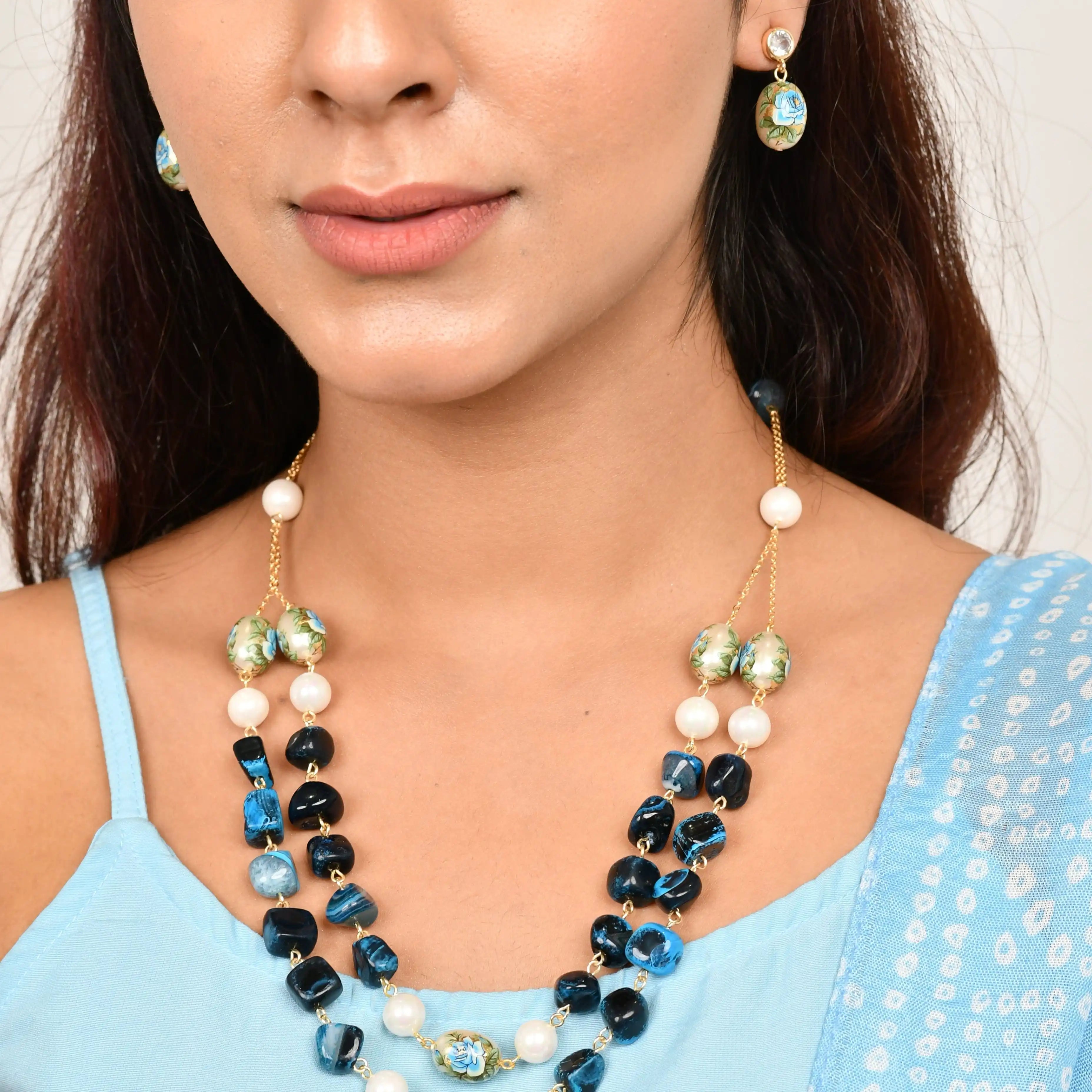 Floral Beads Elegance Set