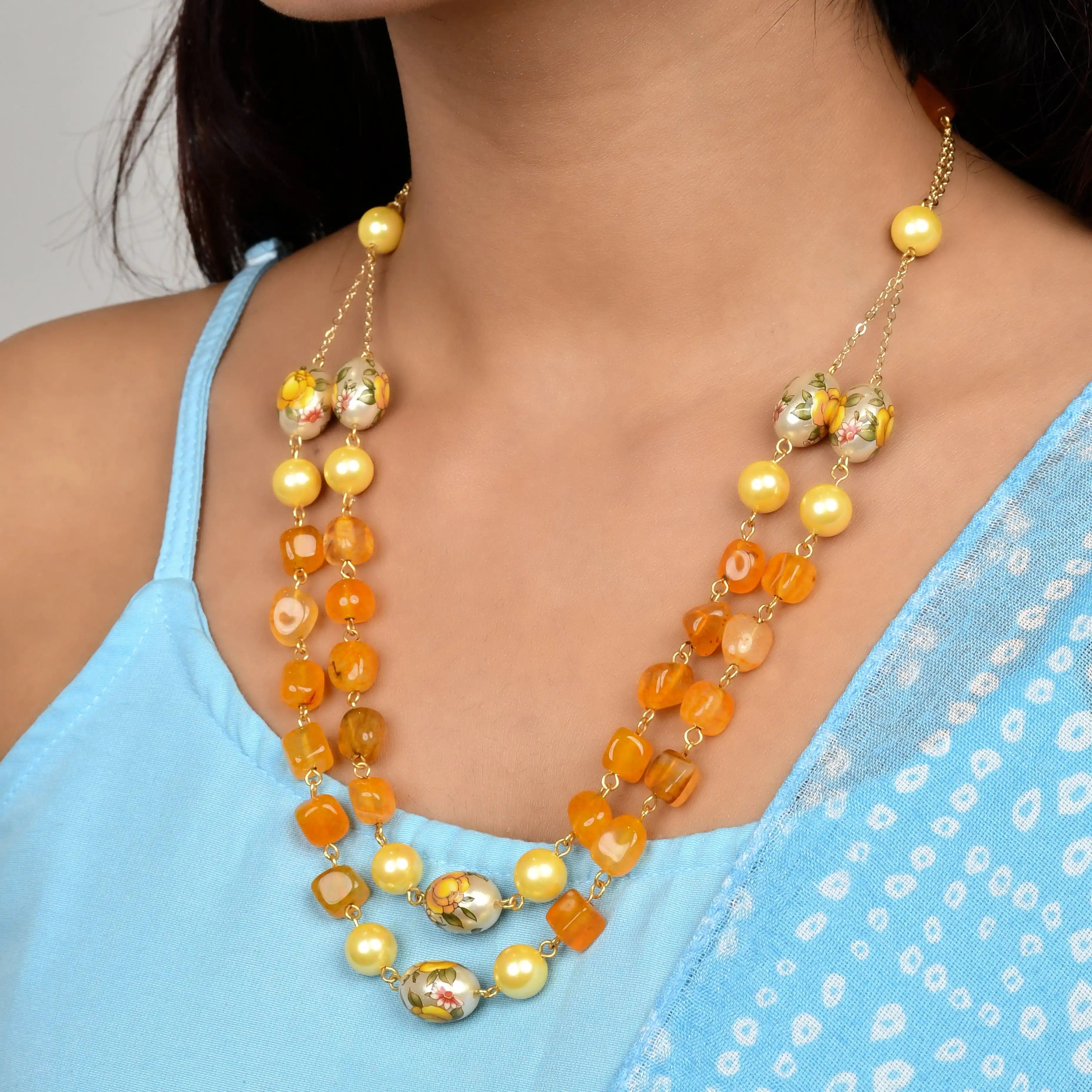 Floral Beads Elegance Set
