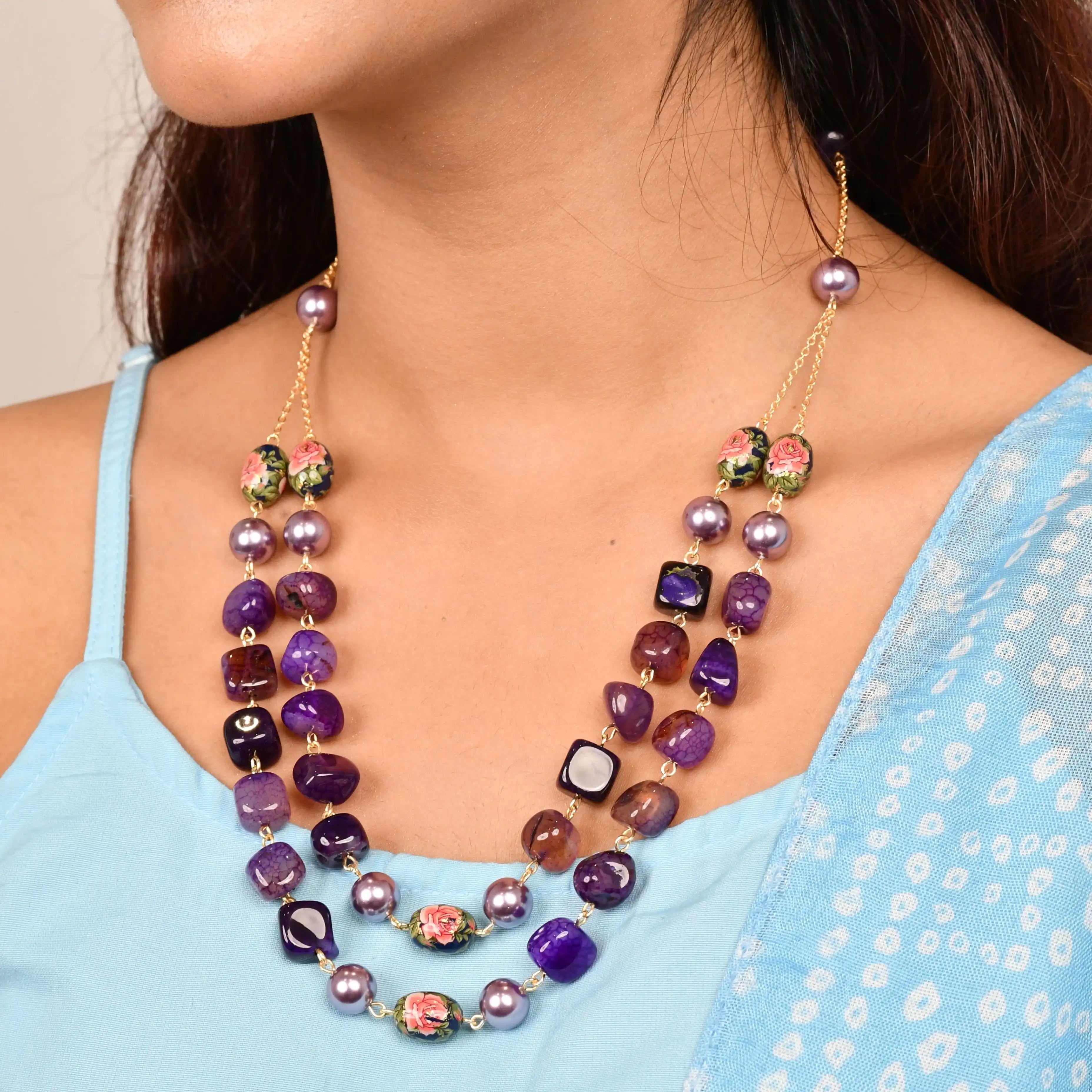 Floral Beads Elegance Set