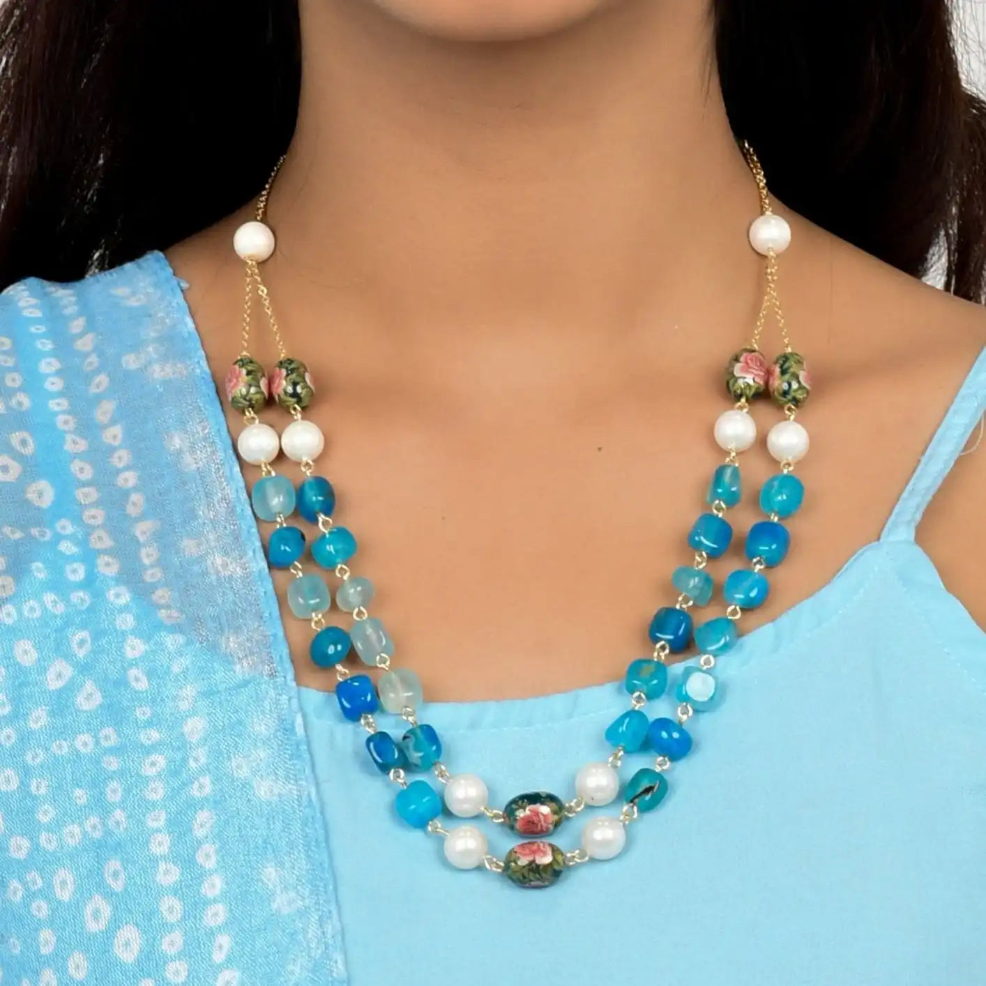 Floral Beads Elegance Set
