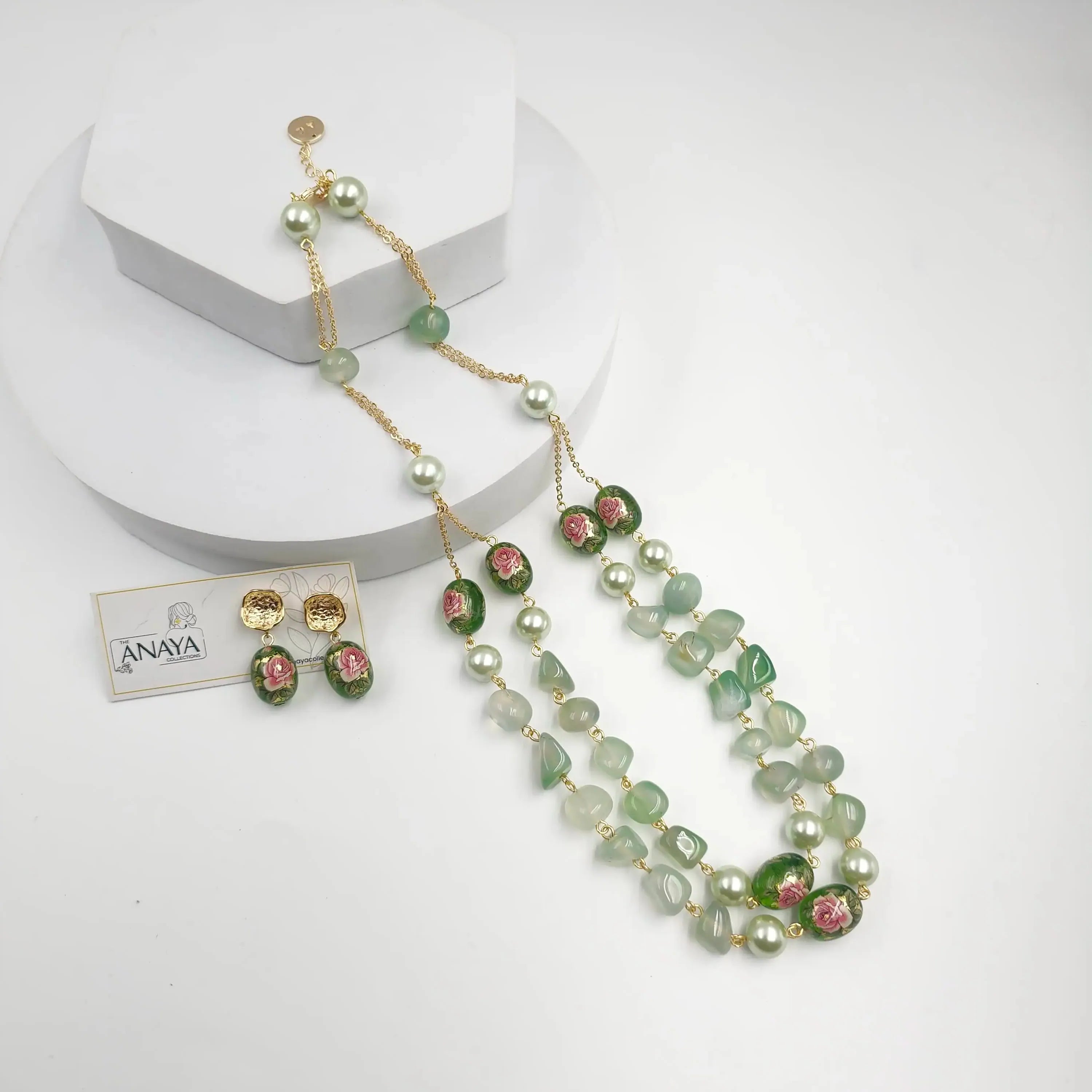 Floral Beads Elegance Set