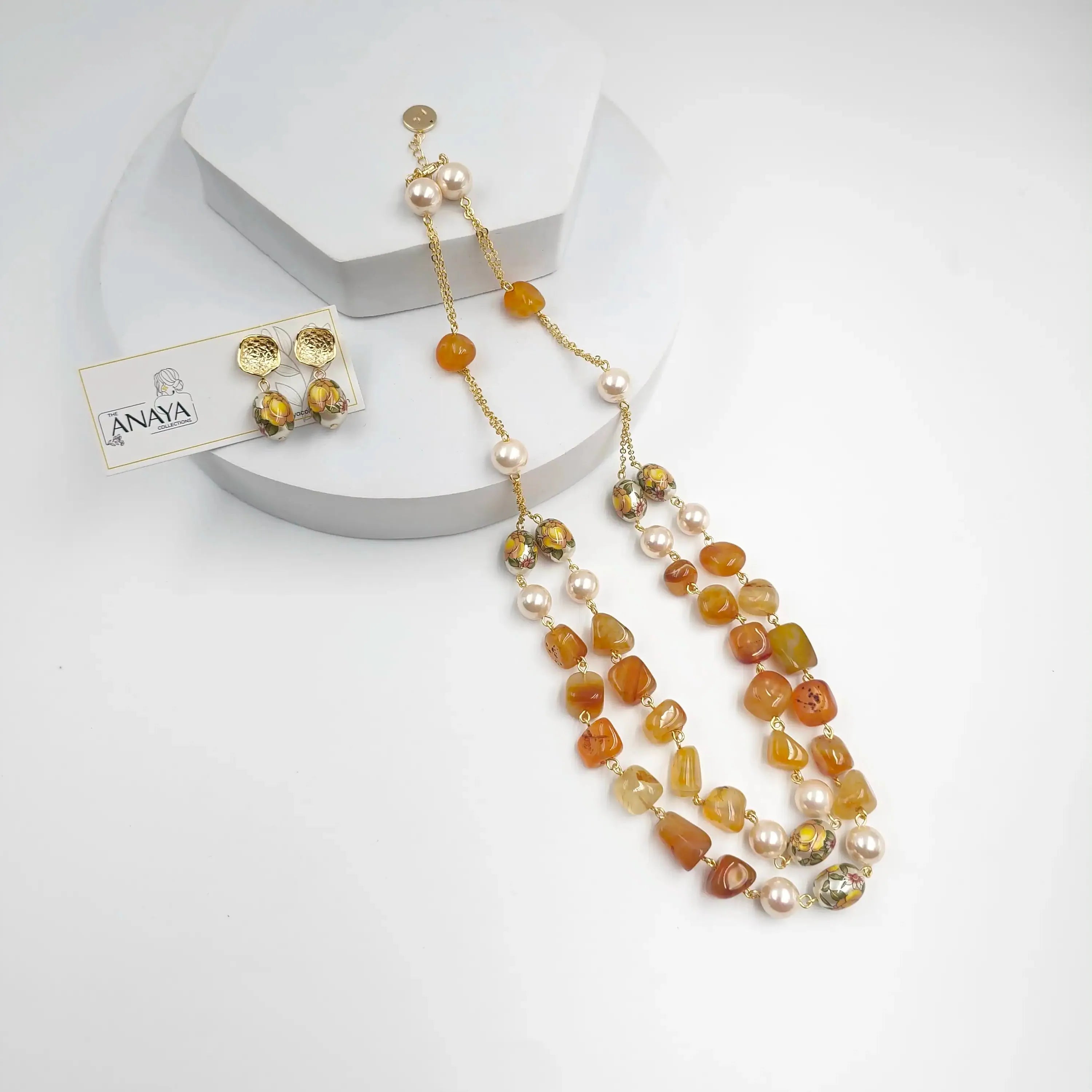 Floral Beads Elegance Set