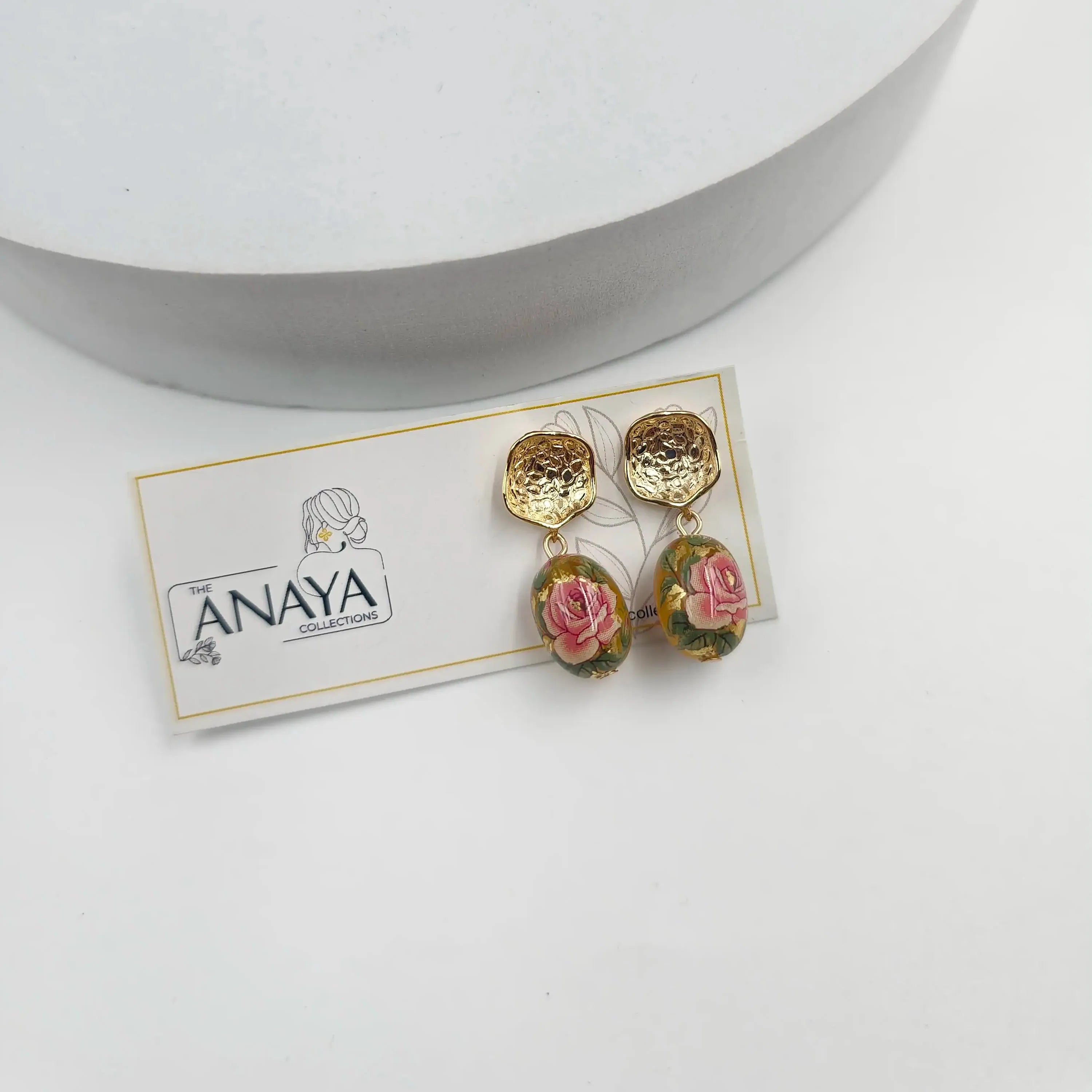Floral Beads Elegance Earrings