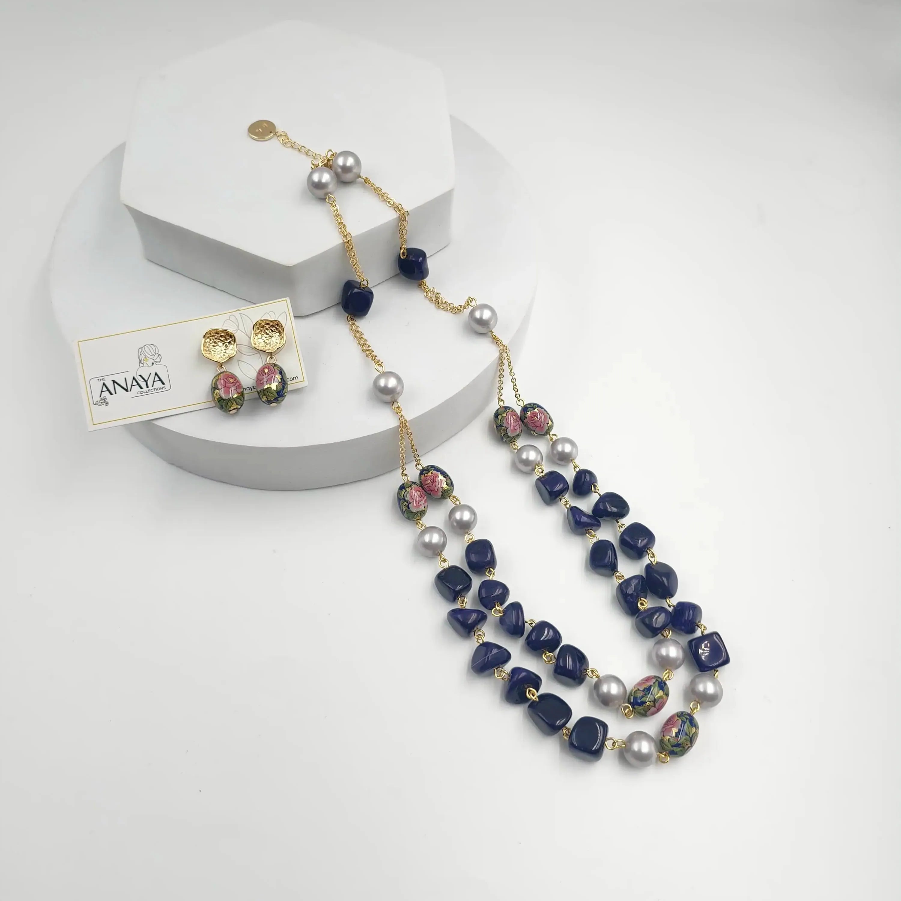 Floral Beads Elegance Set