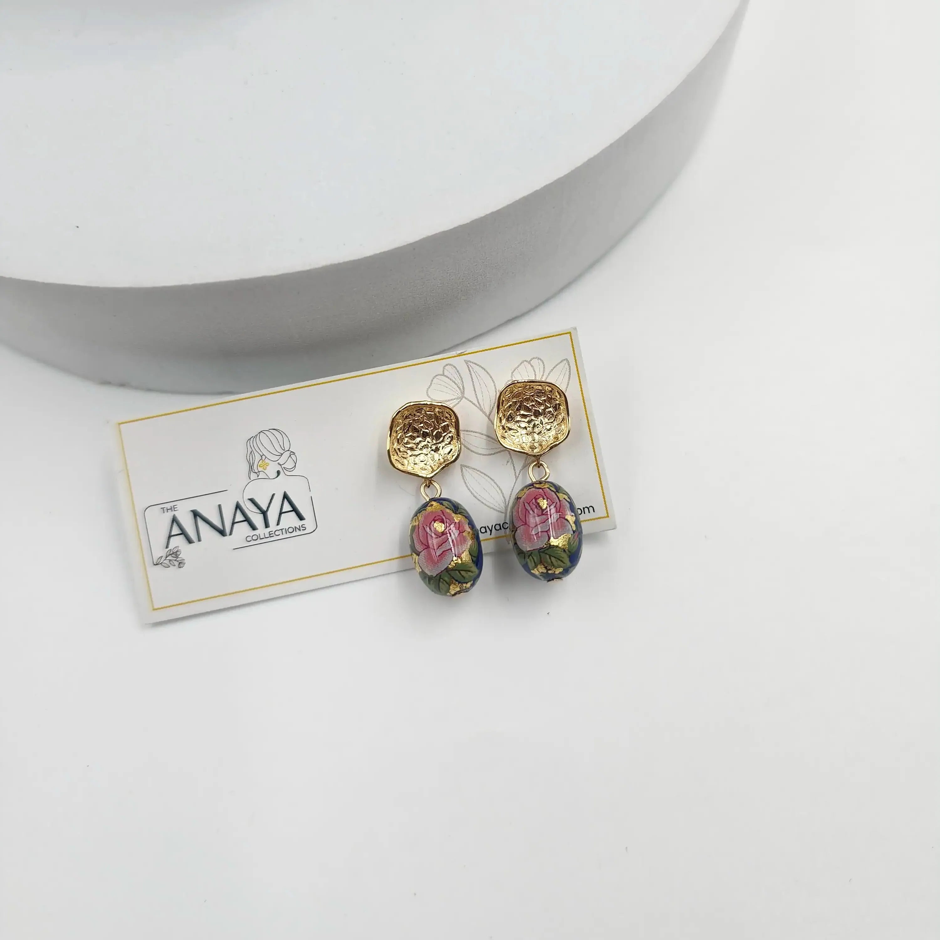 Floral Beads Elegance Earrings