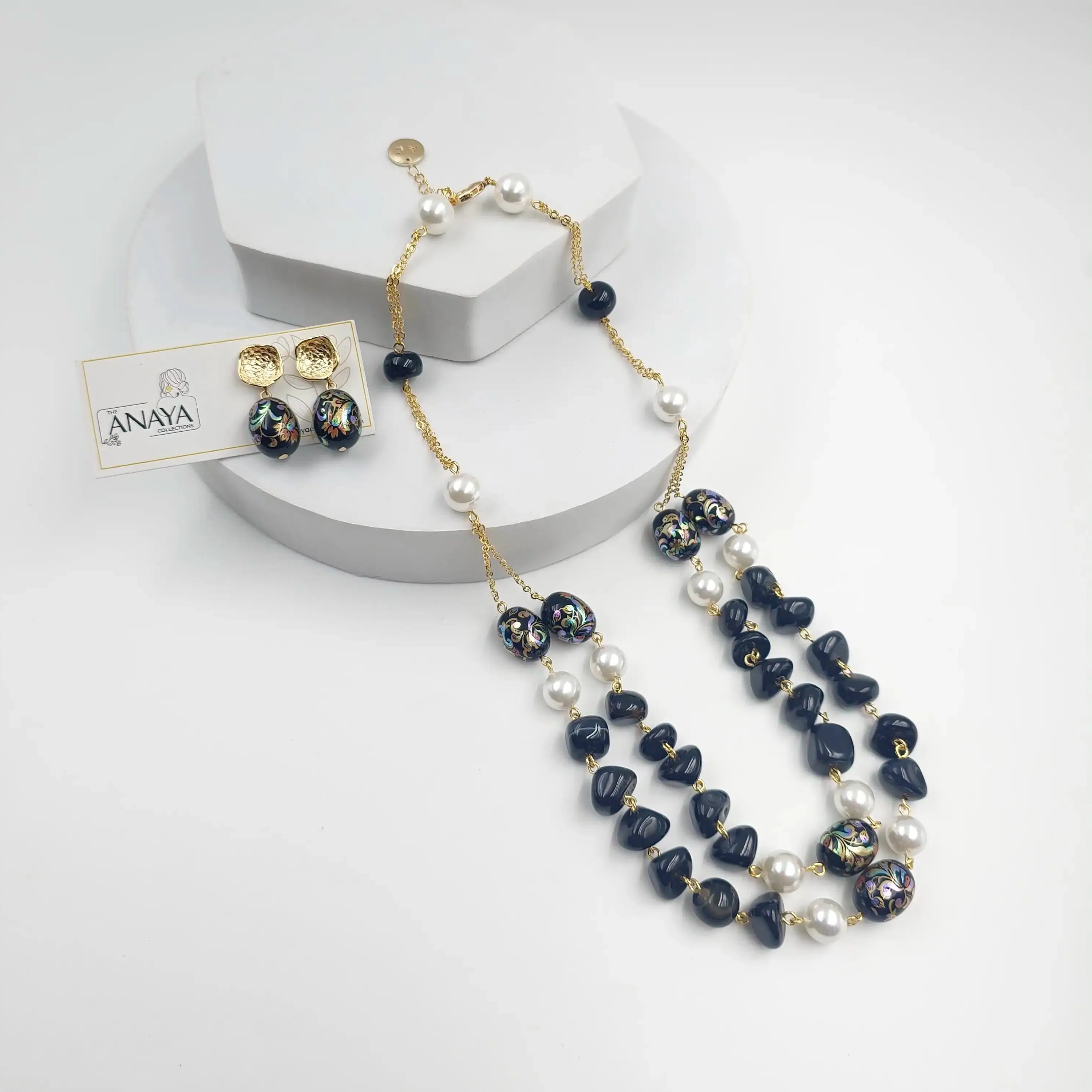 Floral Beads Elegance Set