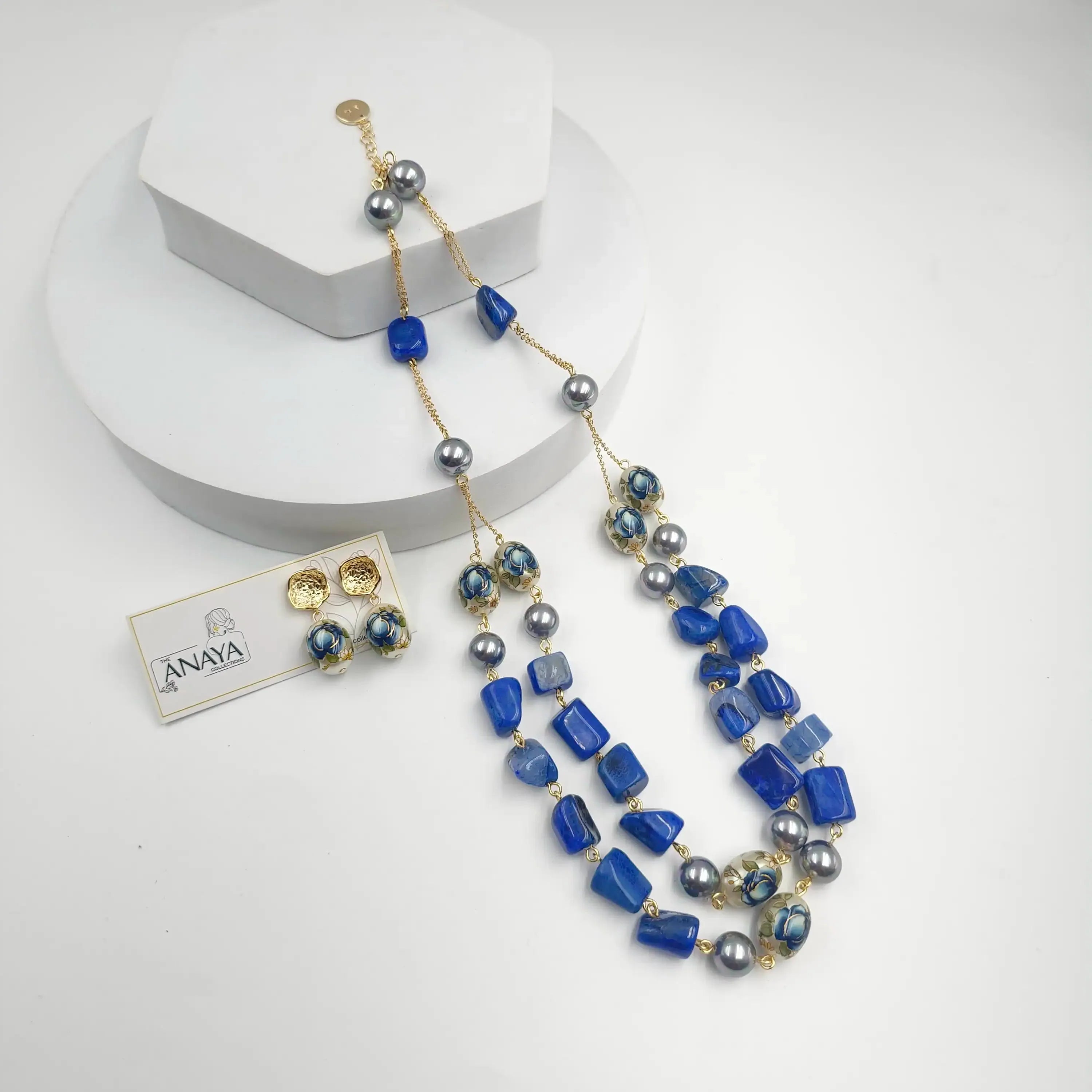 Floral Beads Elegance Set