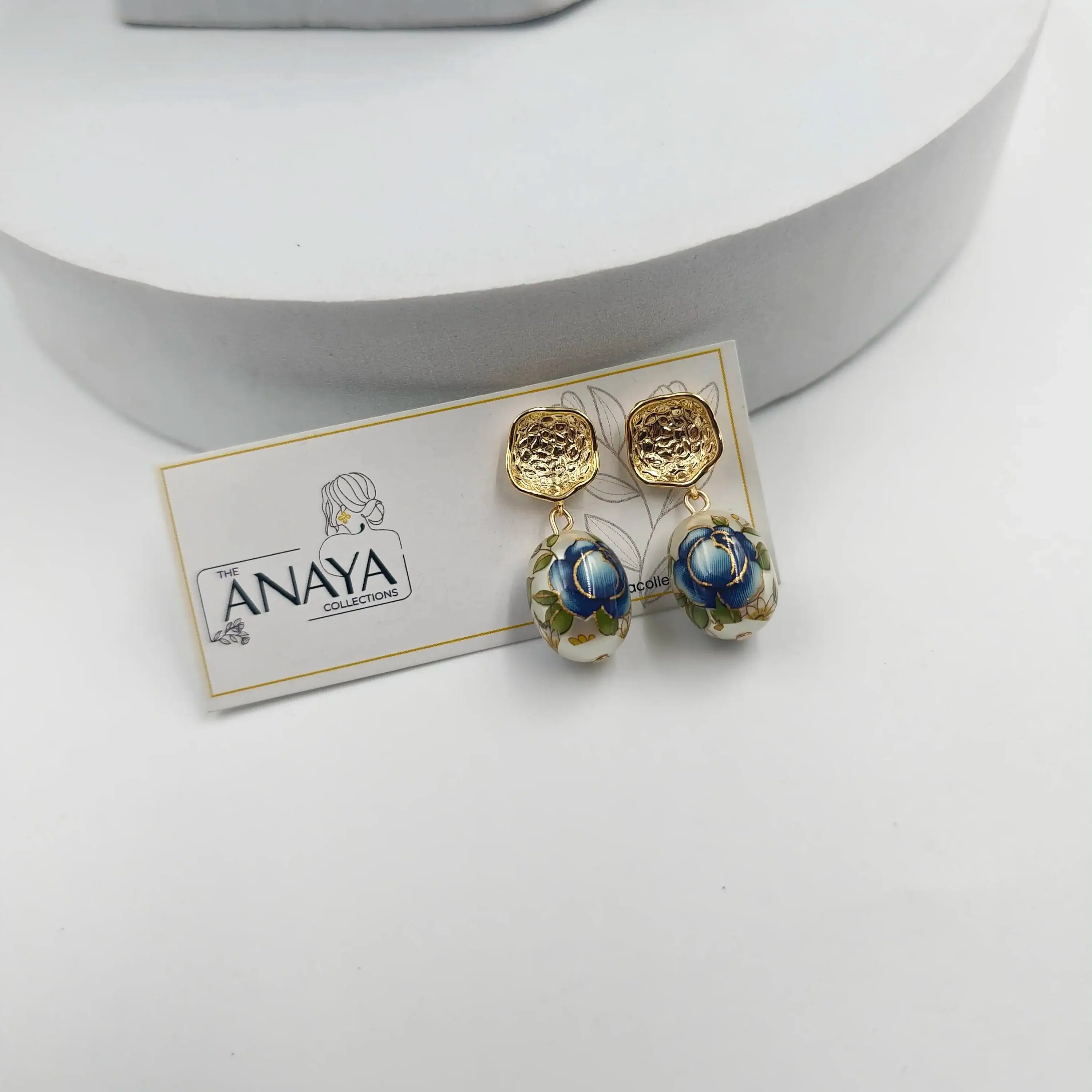 Floral Beads Elegance Earrings