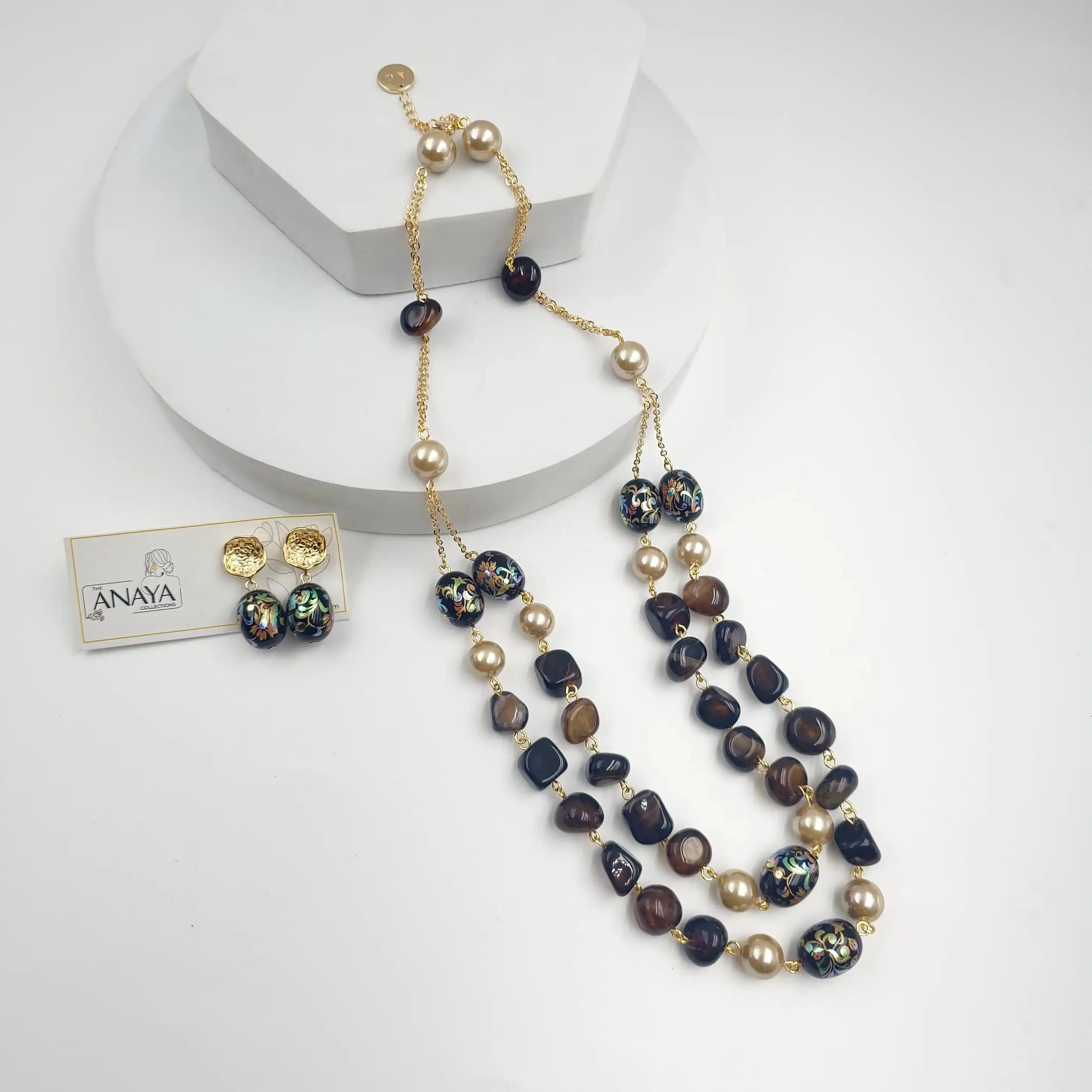 Floral Beads Elegance Set