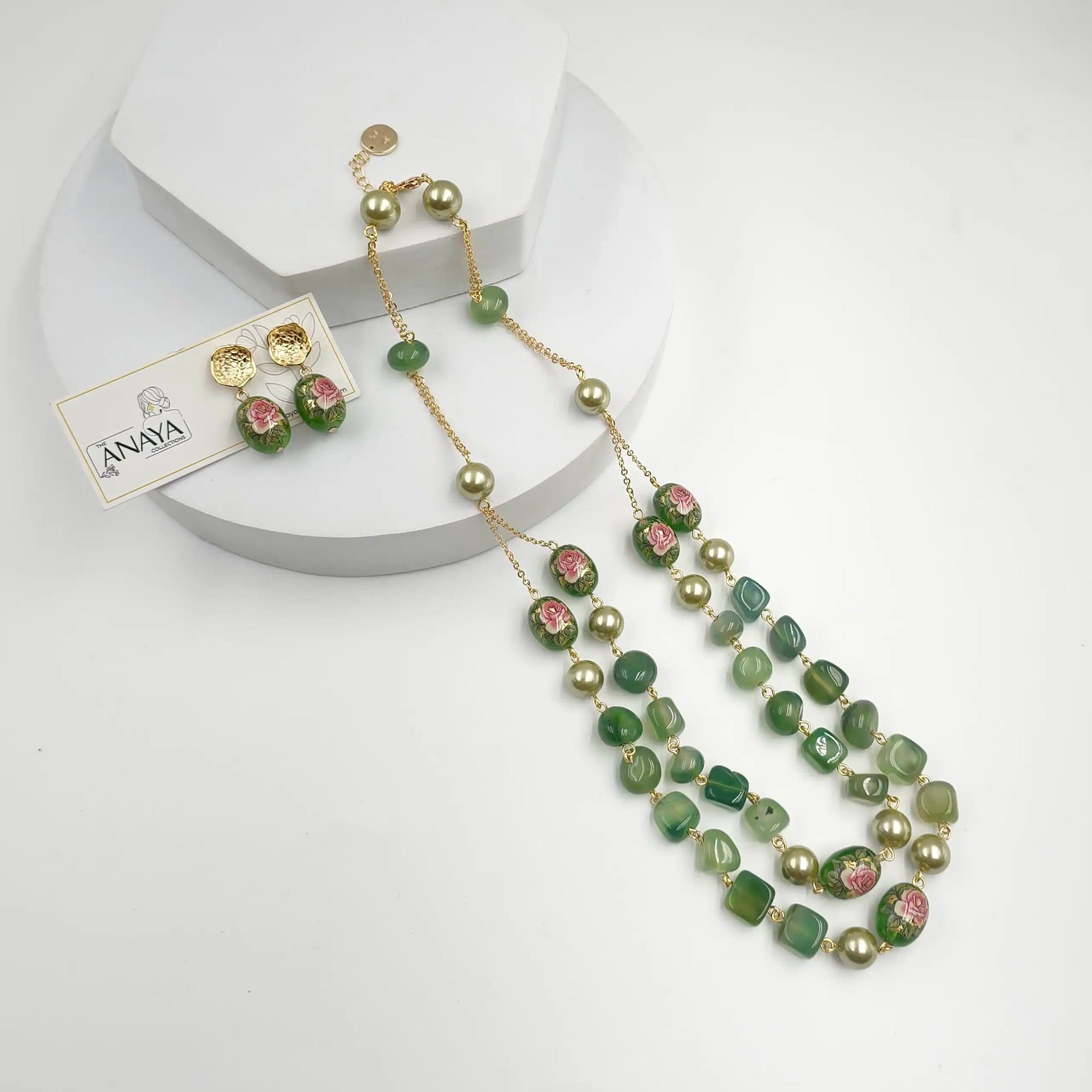 Floral Beads Elegance Set