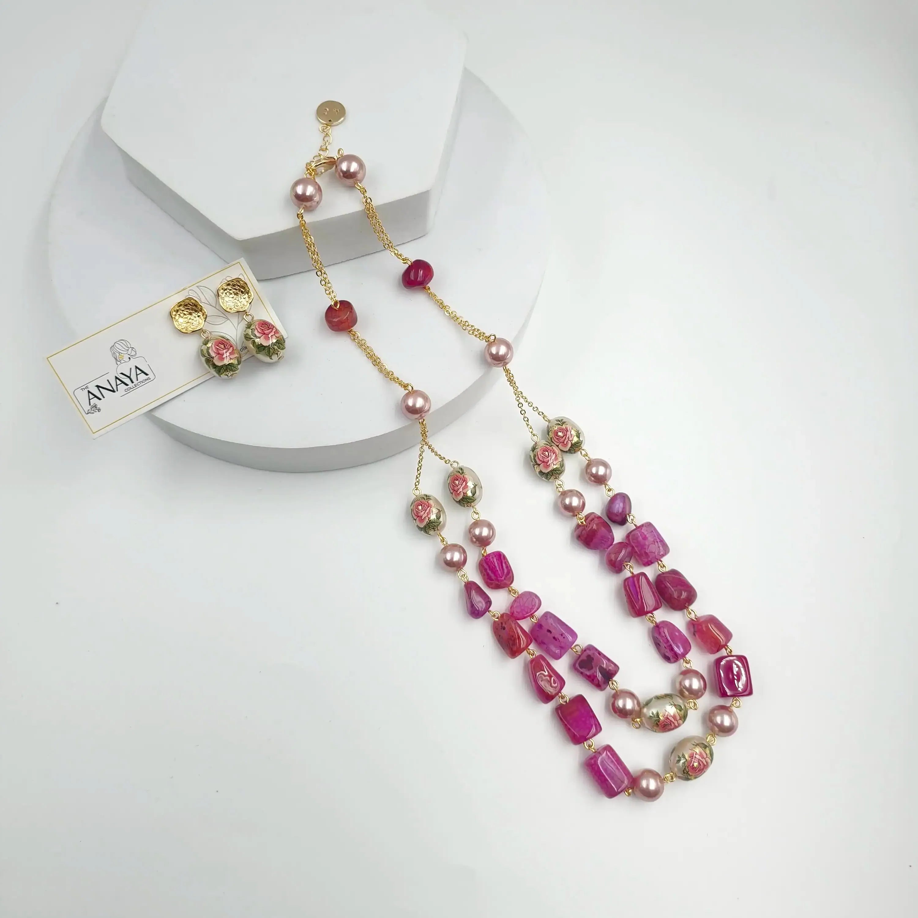 Floral Beads Elegance Set