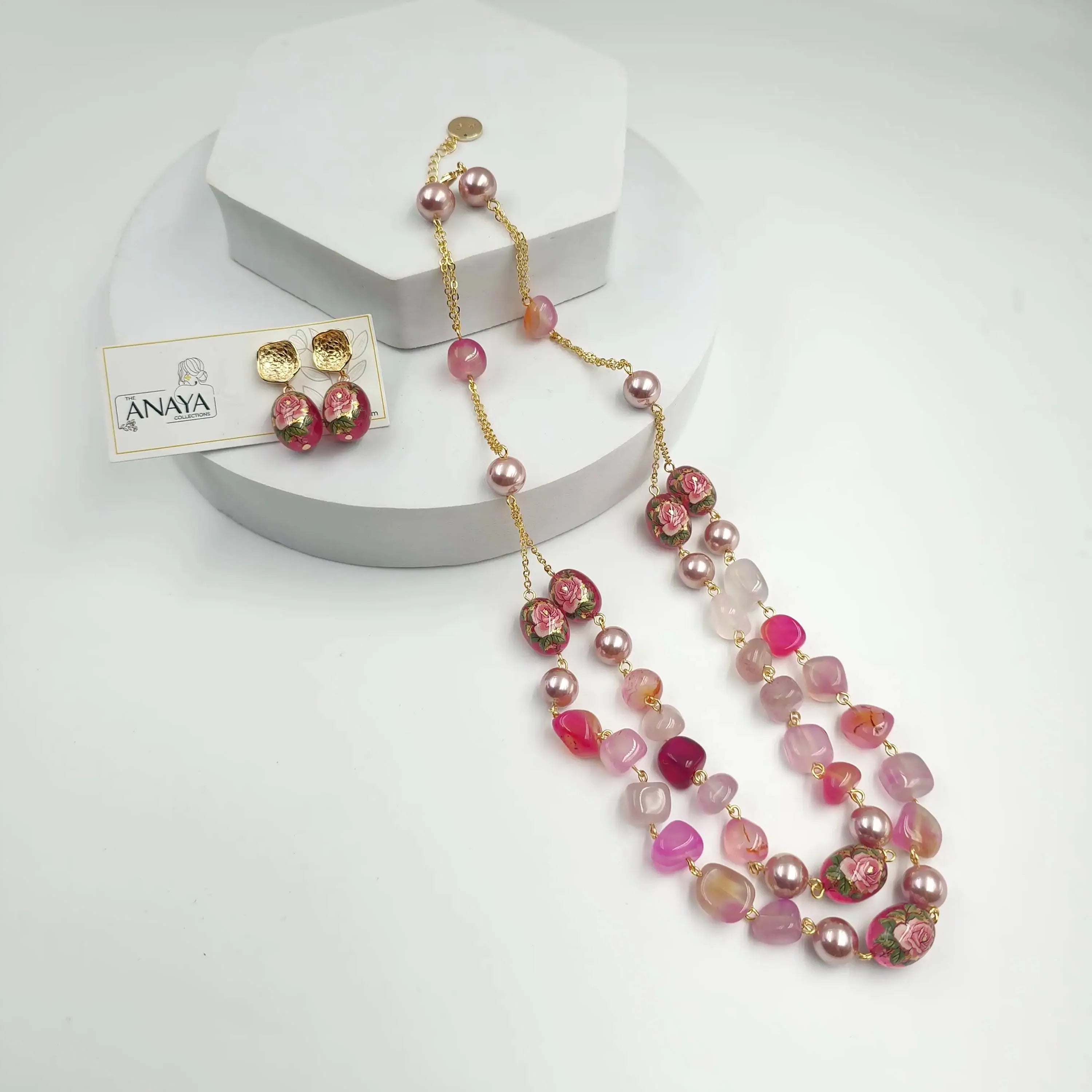 Floral Beads Elegance Set