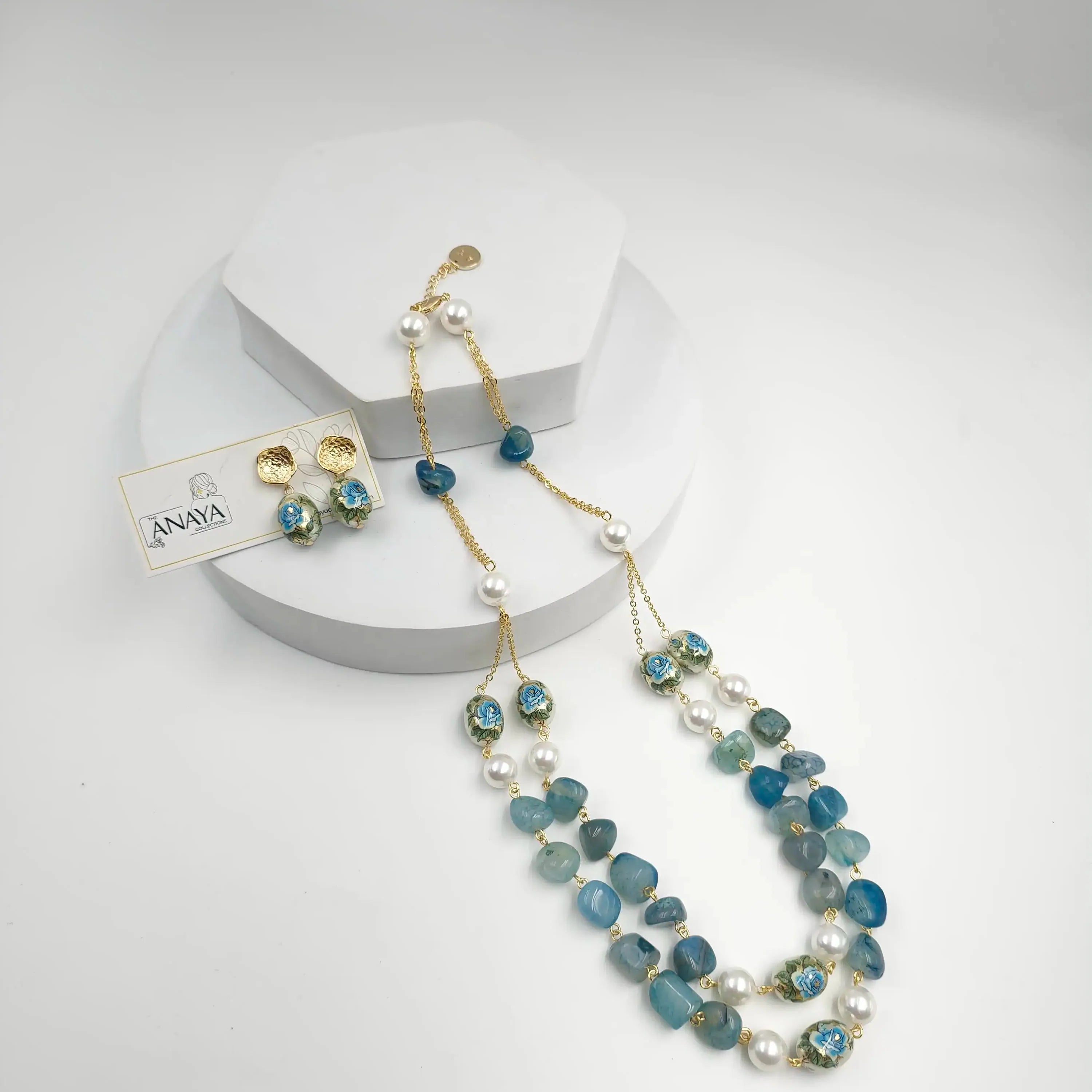 Floral Beads Elegance Set