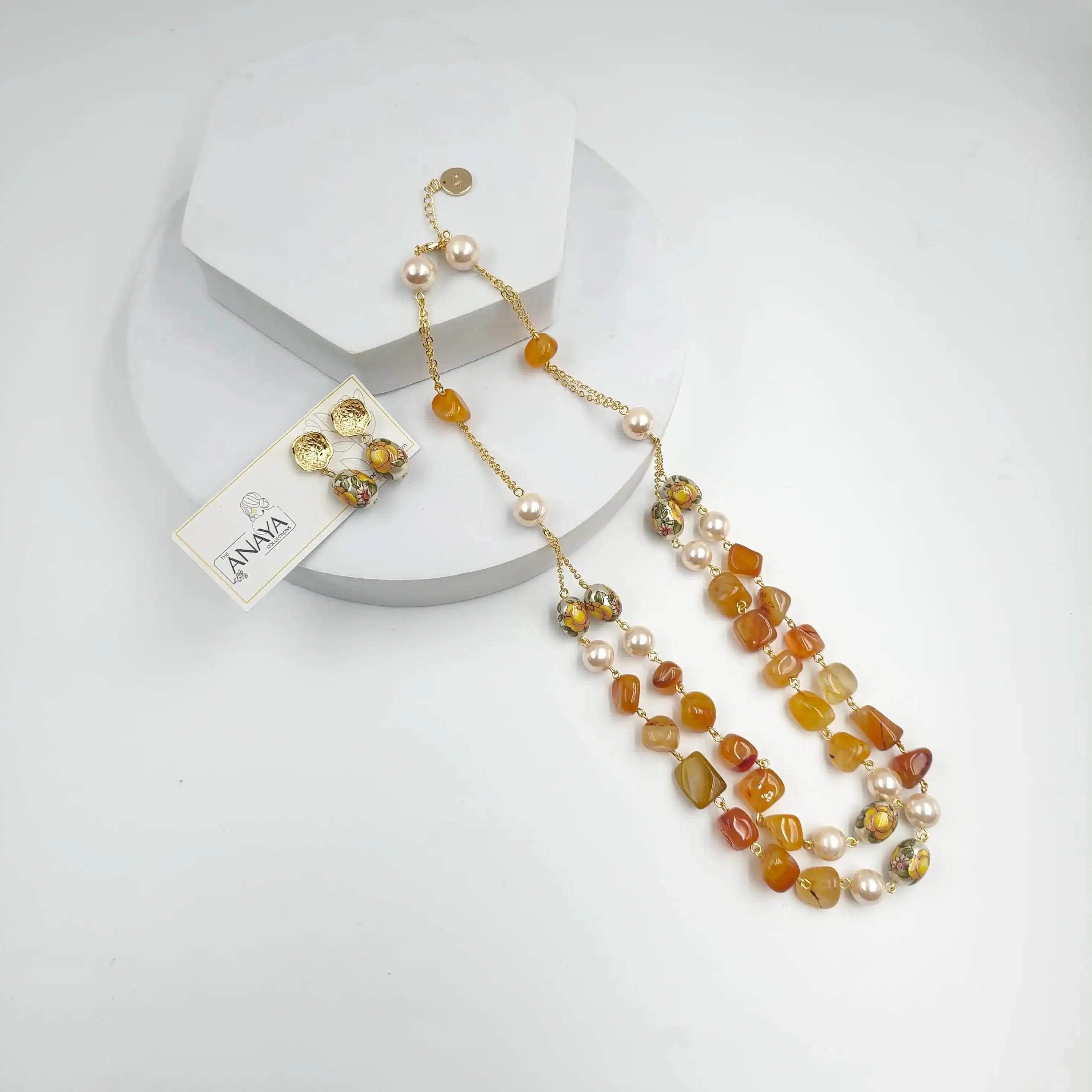 Floral Beads Elegance Set