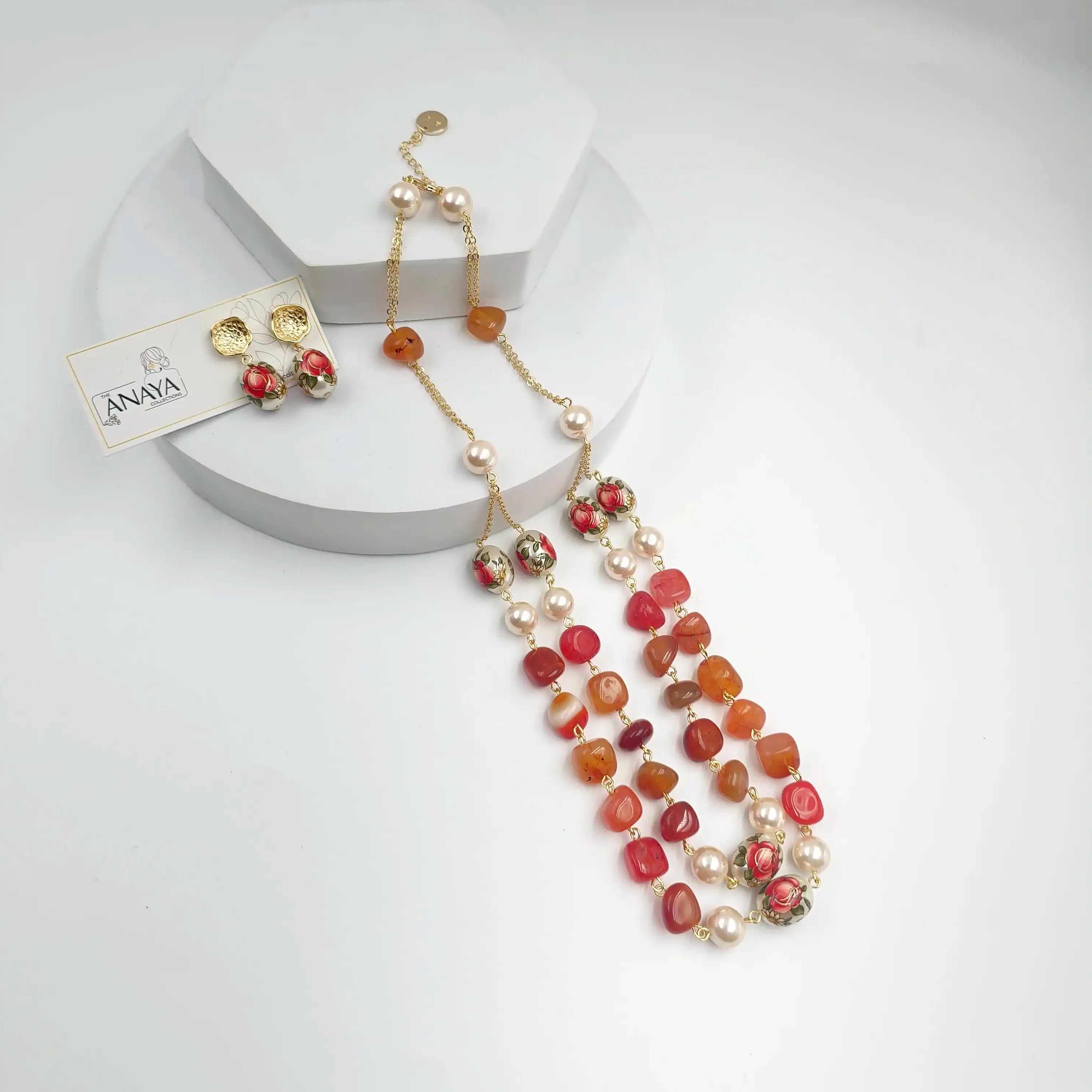 Floral Beads Elegance Set