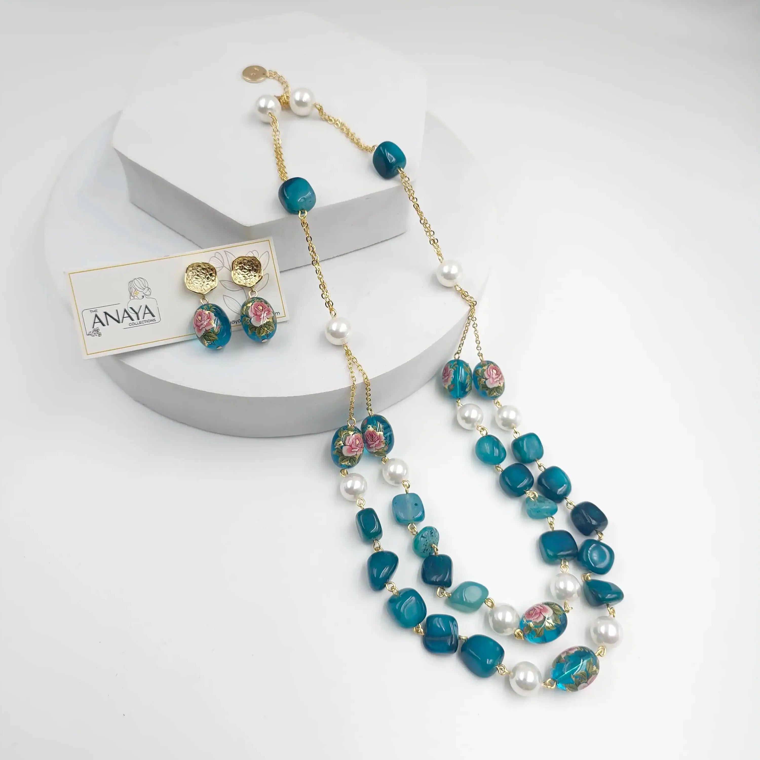 Floral Beads Elegance Set