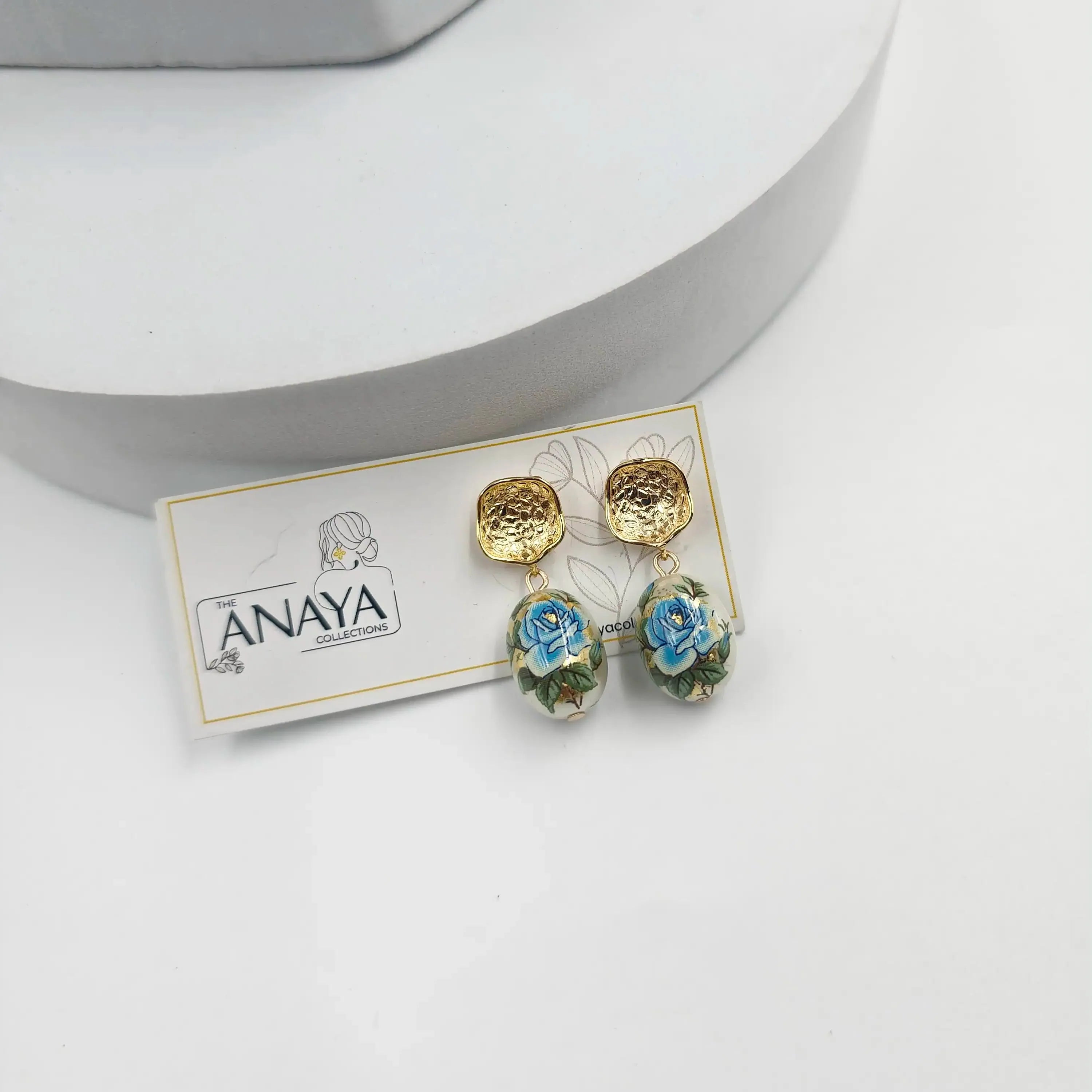 Floral Beads Elegance Earrings