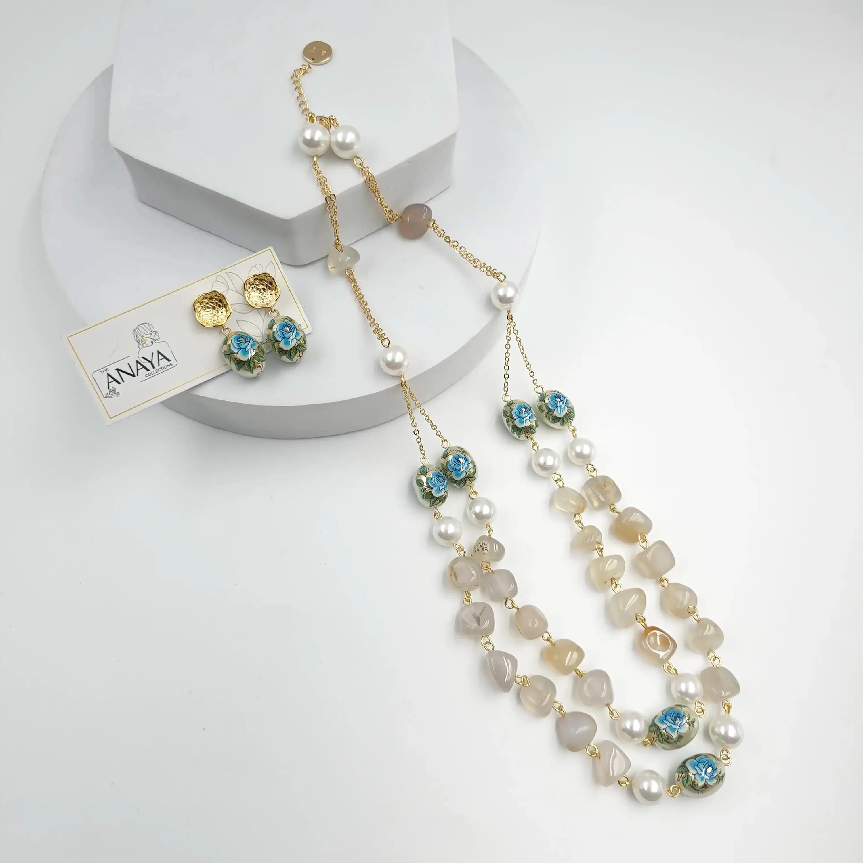 Floral Beads Elegance Set