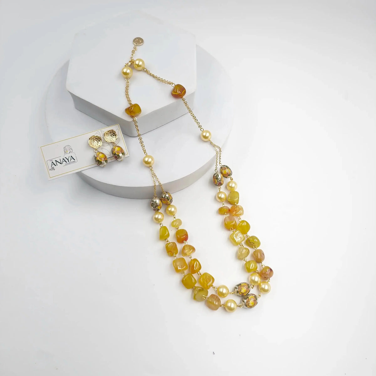 Floral Beads Elegance Set