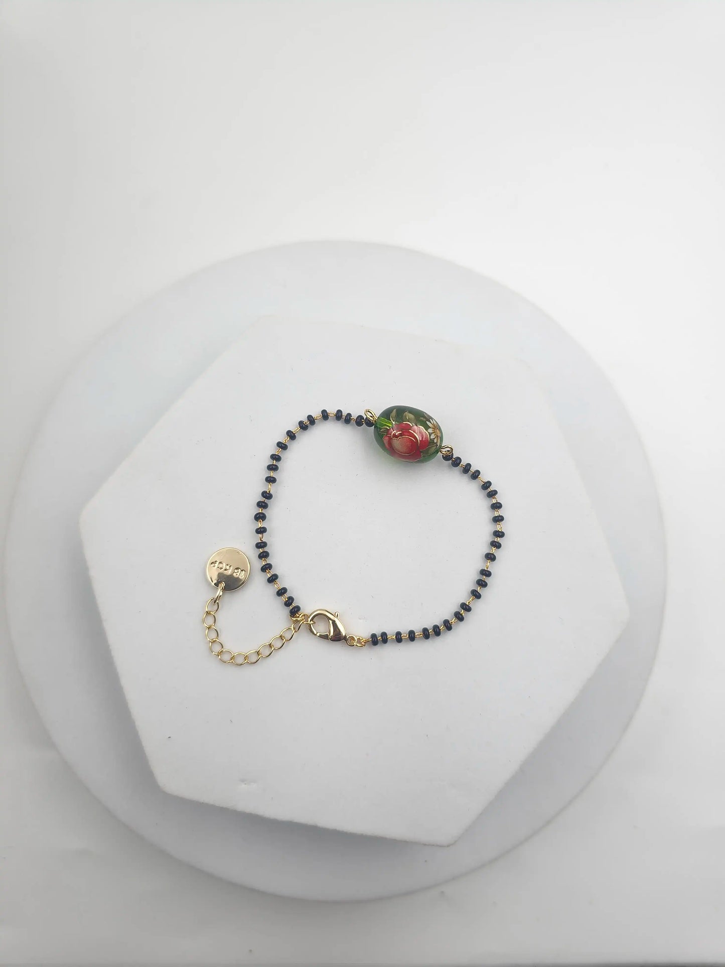 Japanese Decal Floral Hand MS Bracelet