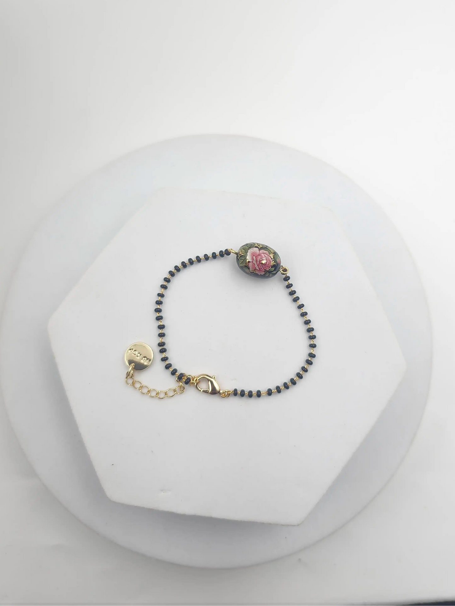 Japanese Decal Floral Hand MS Bracelet