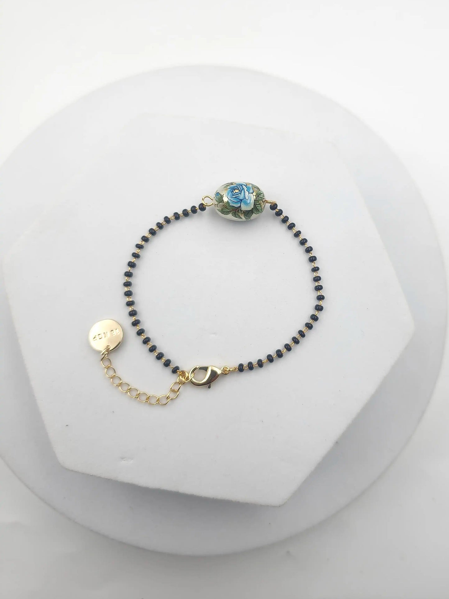 Japanese Decal Floral Hand MS Bracelet