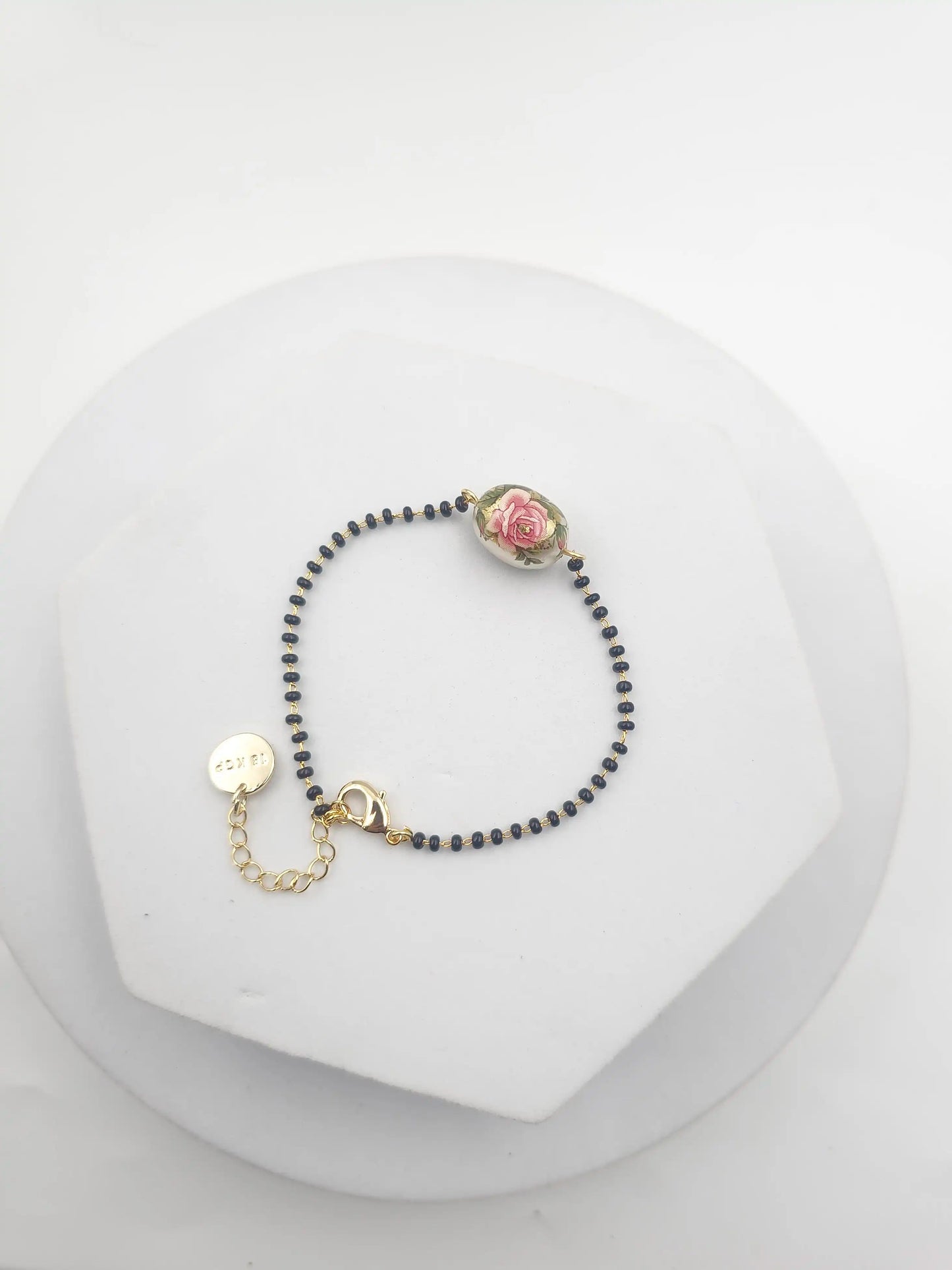 Japanese Decal Floral Hand MS Bracelet