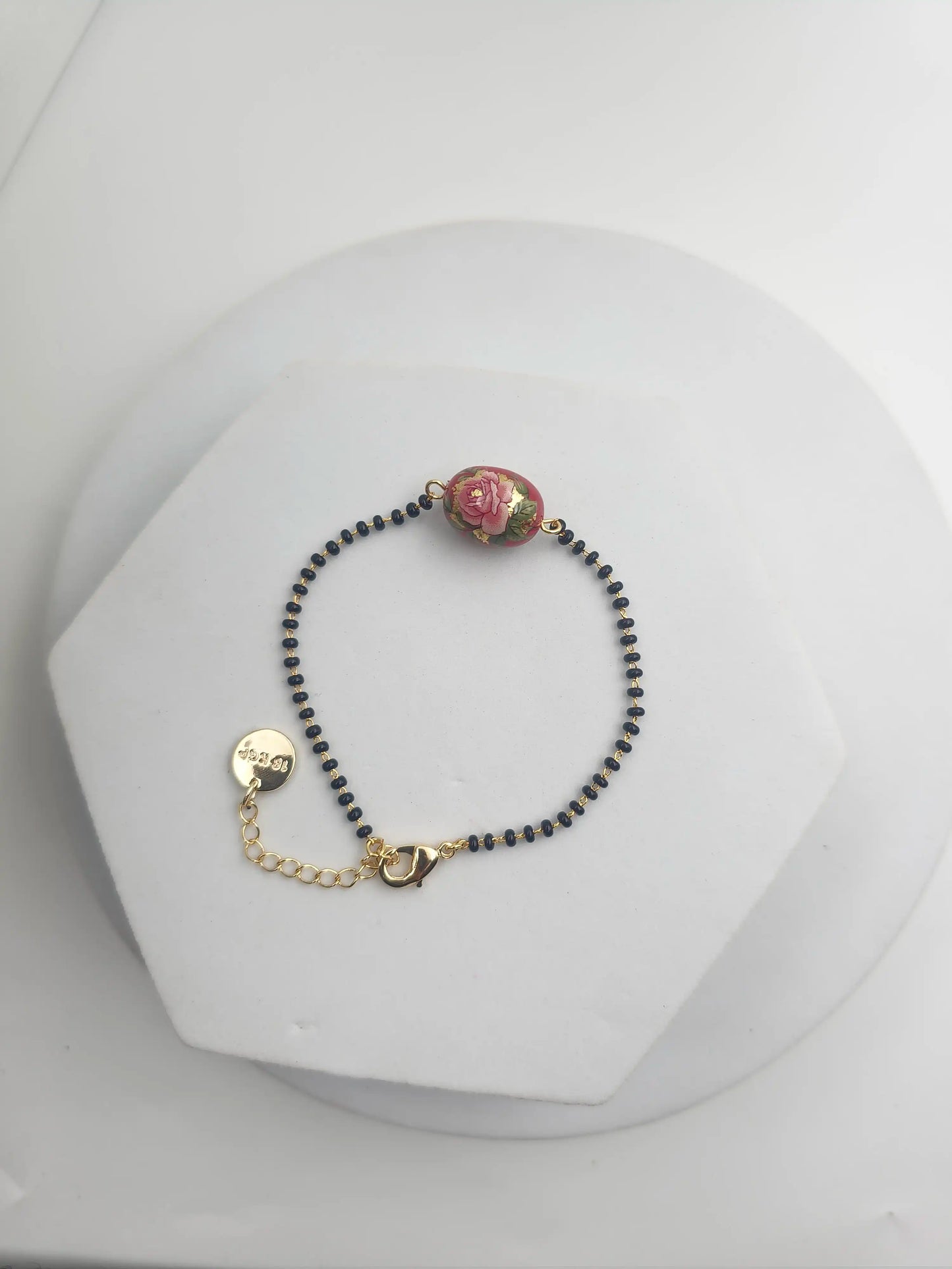 Japanese Decal Floral Hand MS Bracelet