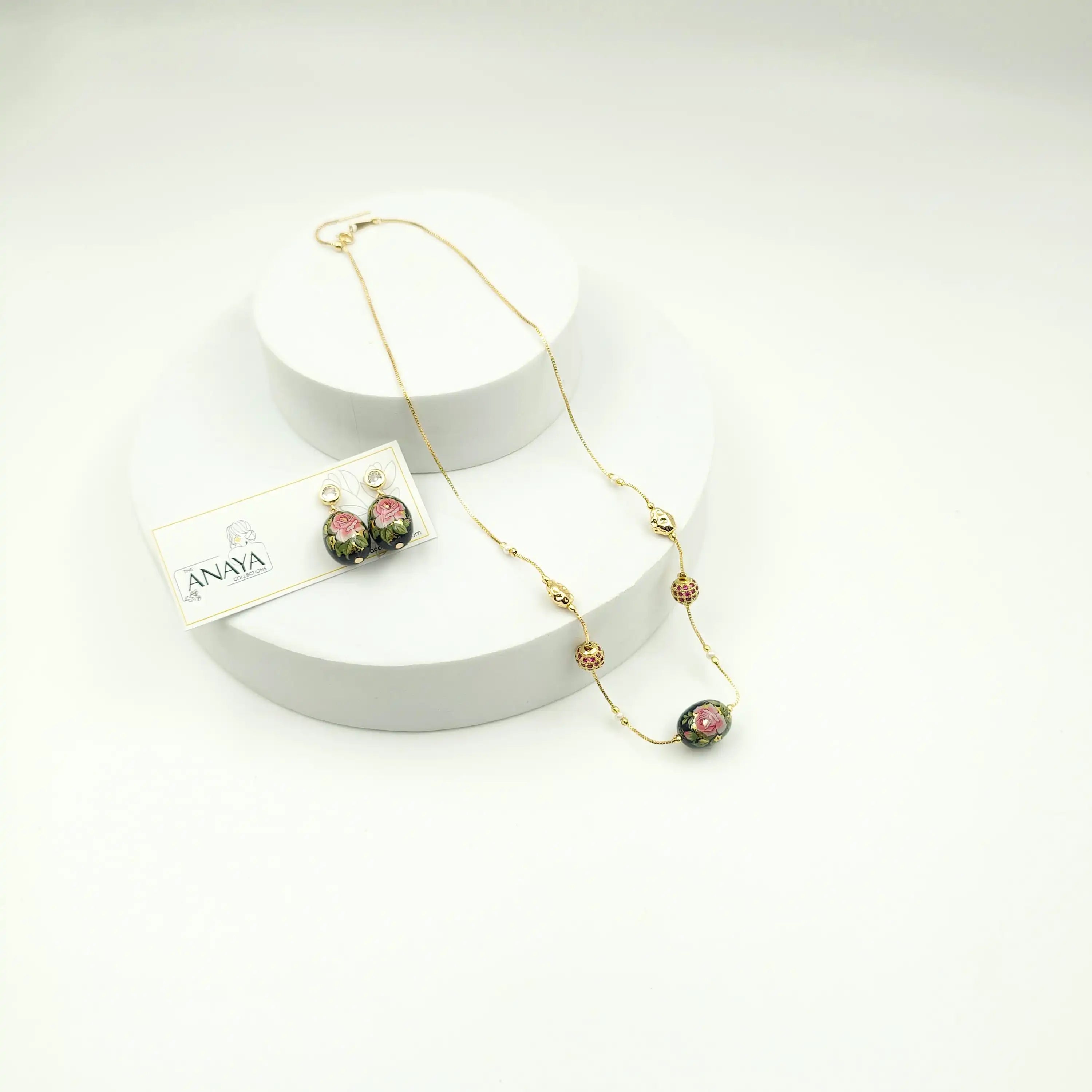 Floral Indian Dainty Set