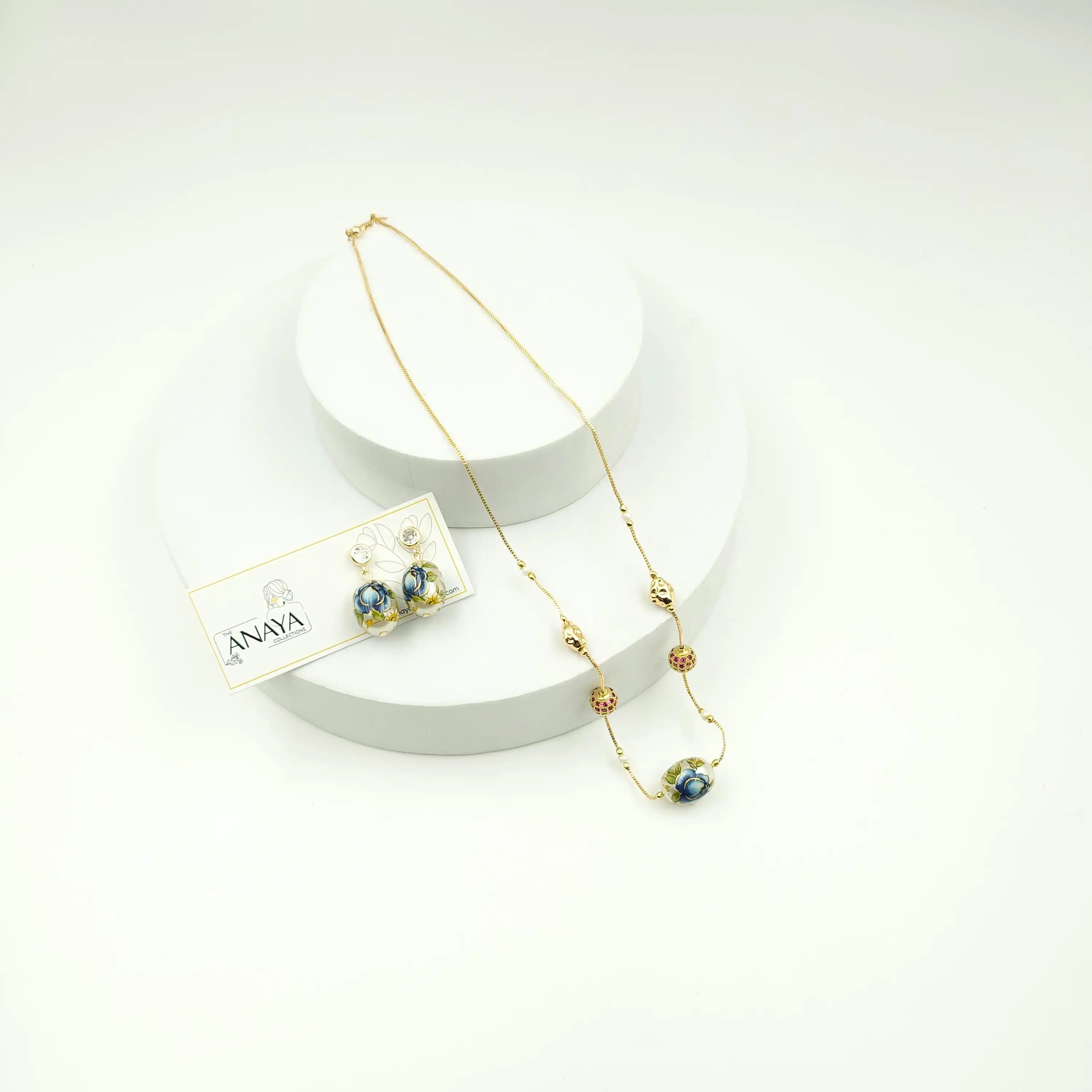 Floral Indian Dainty Set