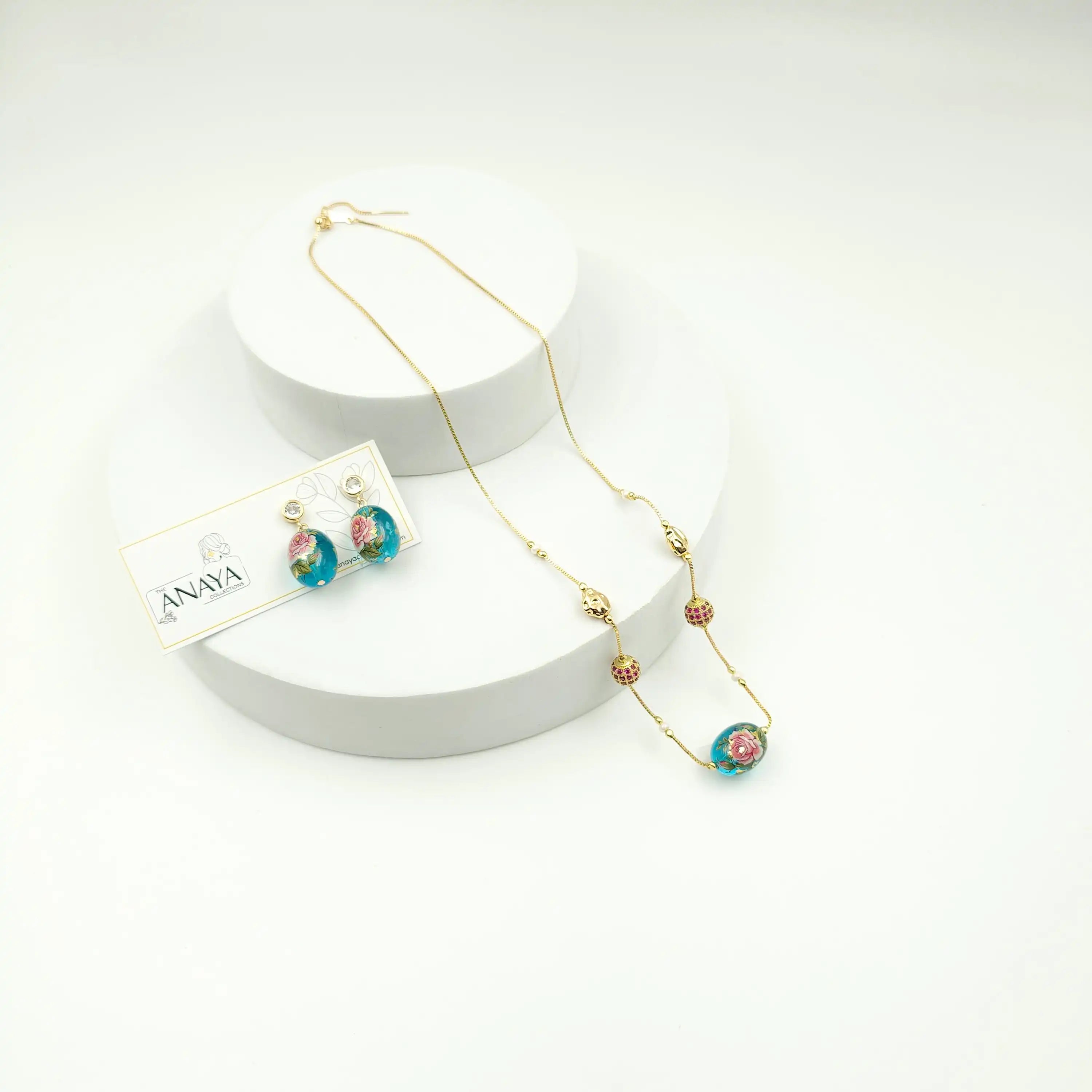Floral Indian Dainty Set