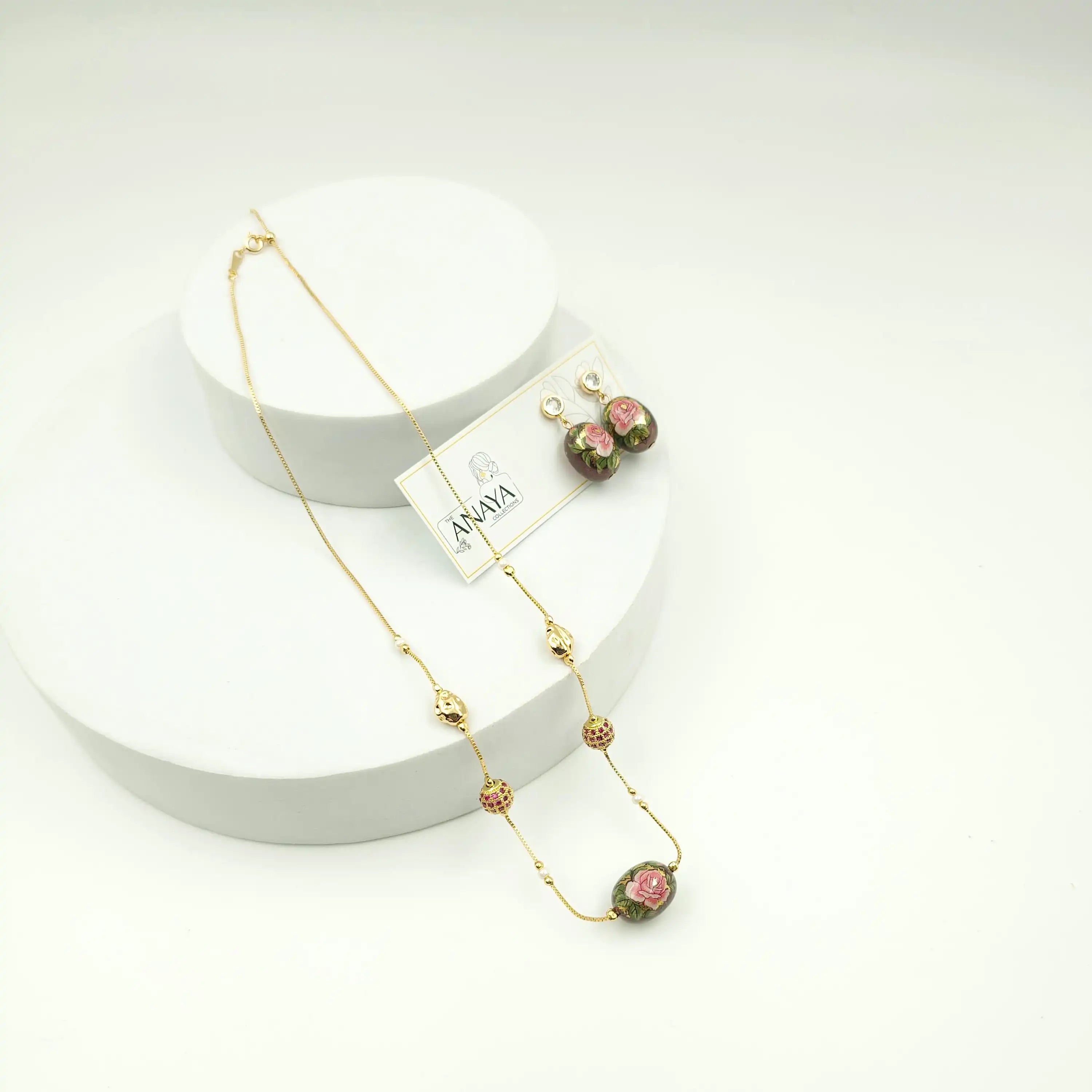 Floral Indian Dainty Set