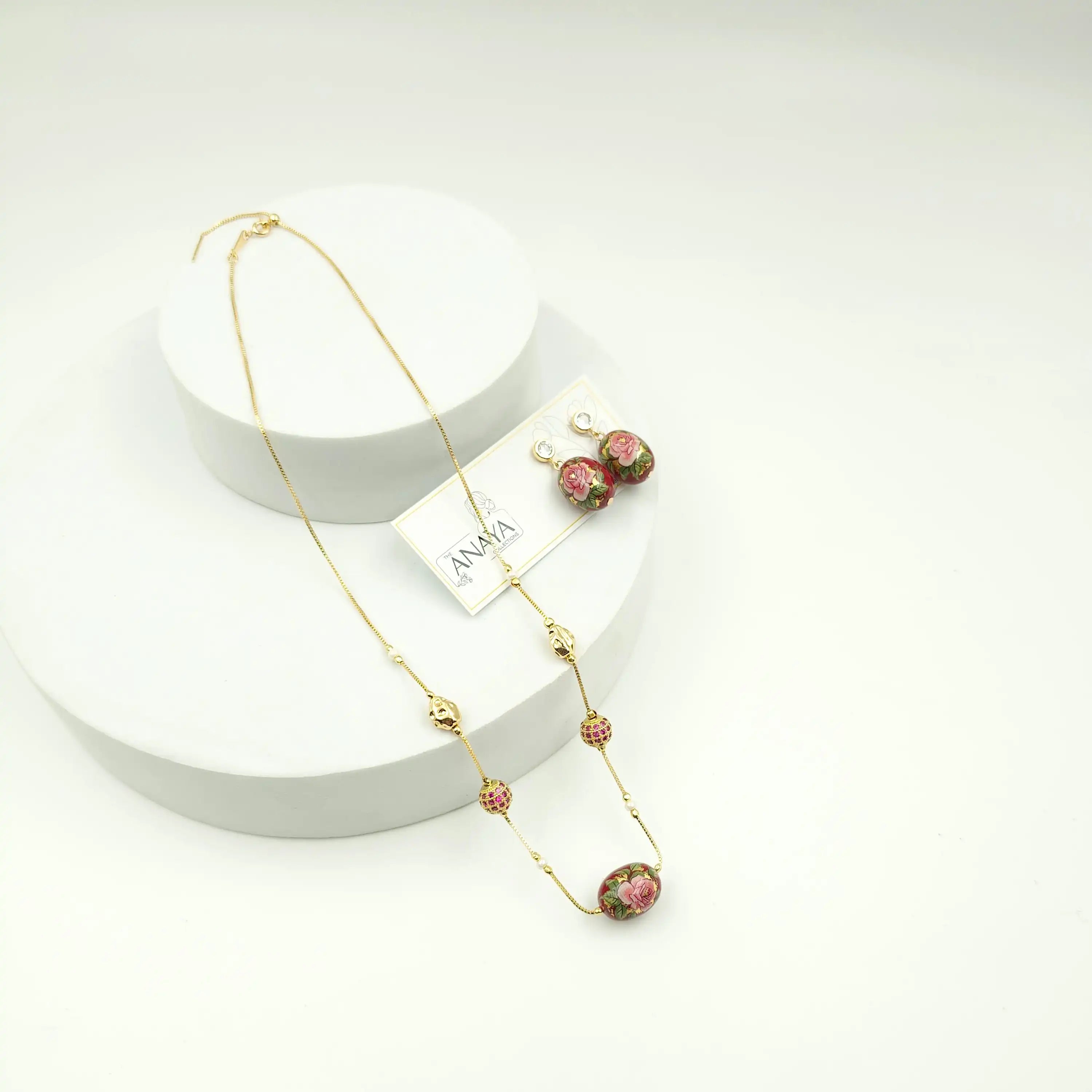 Floral Indian Dainty Set