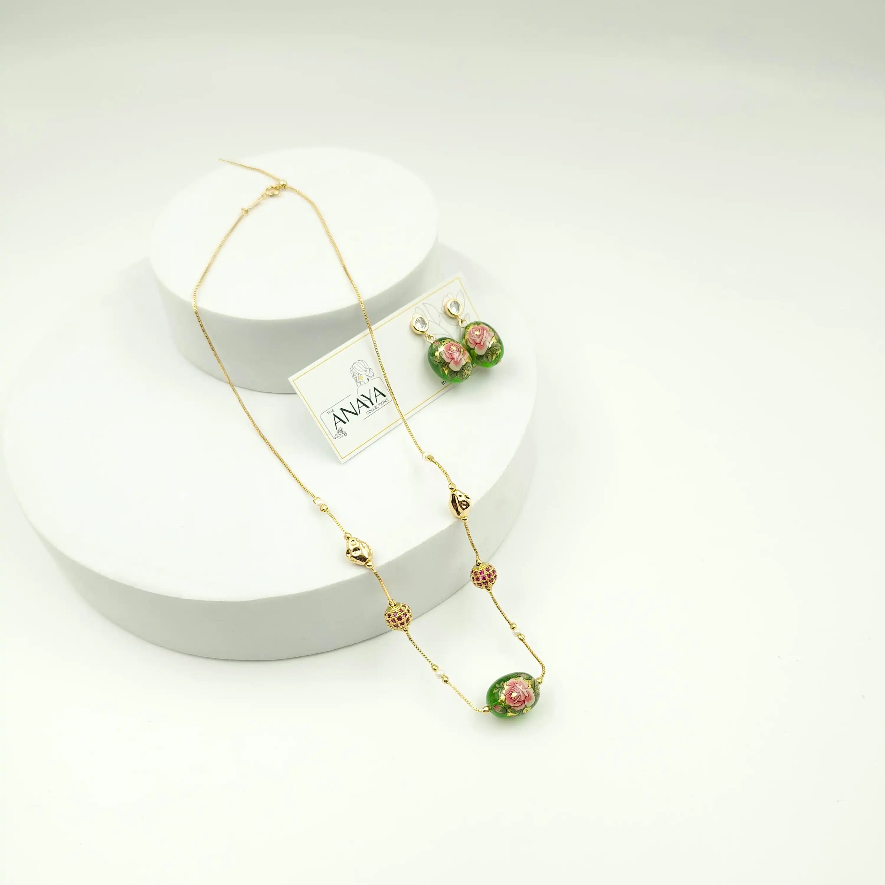 Floral Indian Dainty Set