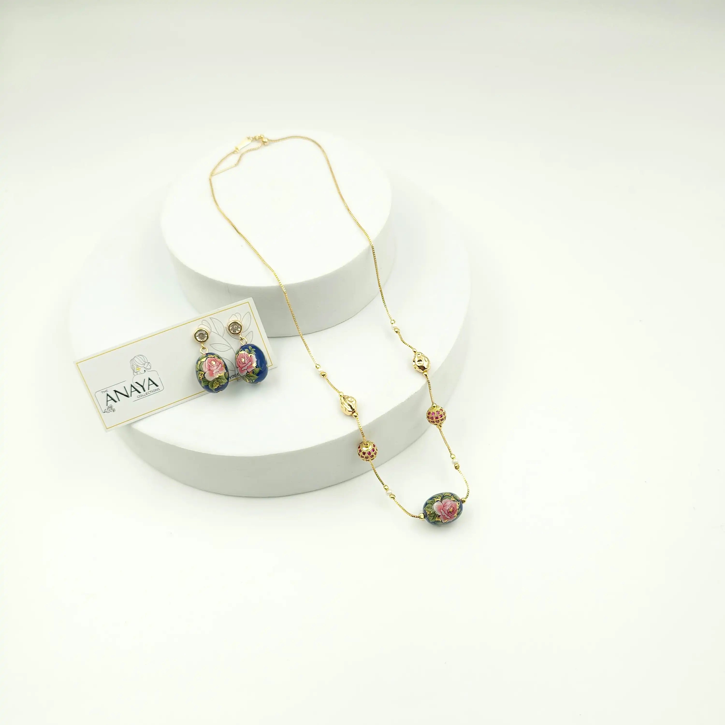Floral Indian Dainty Set