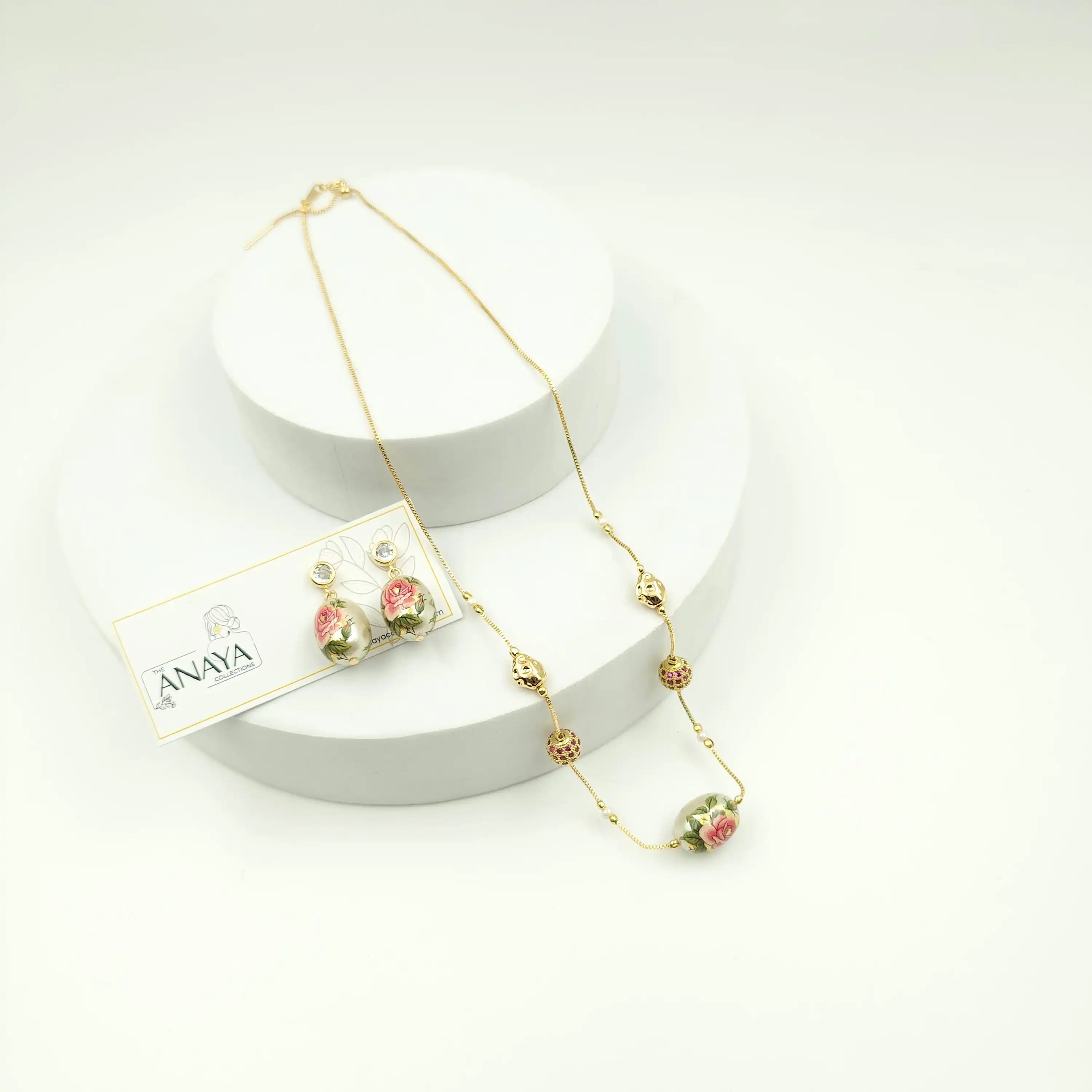 Floral Indian Dainty Set