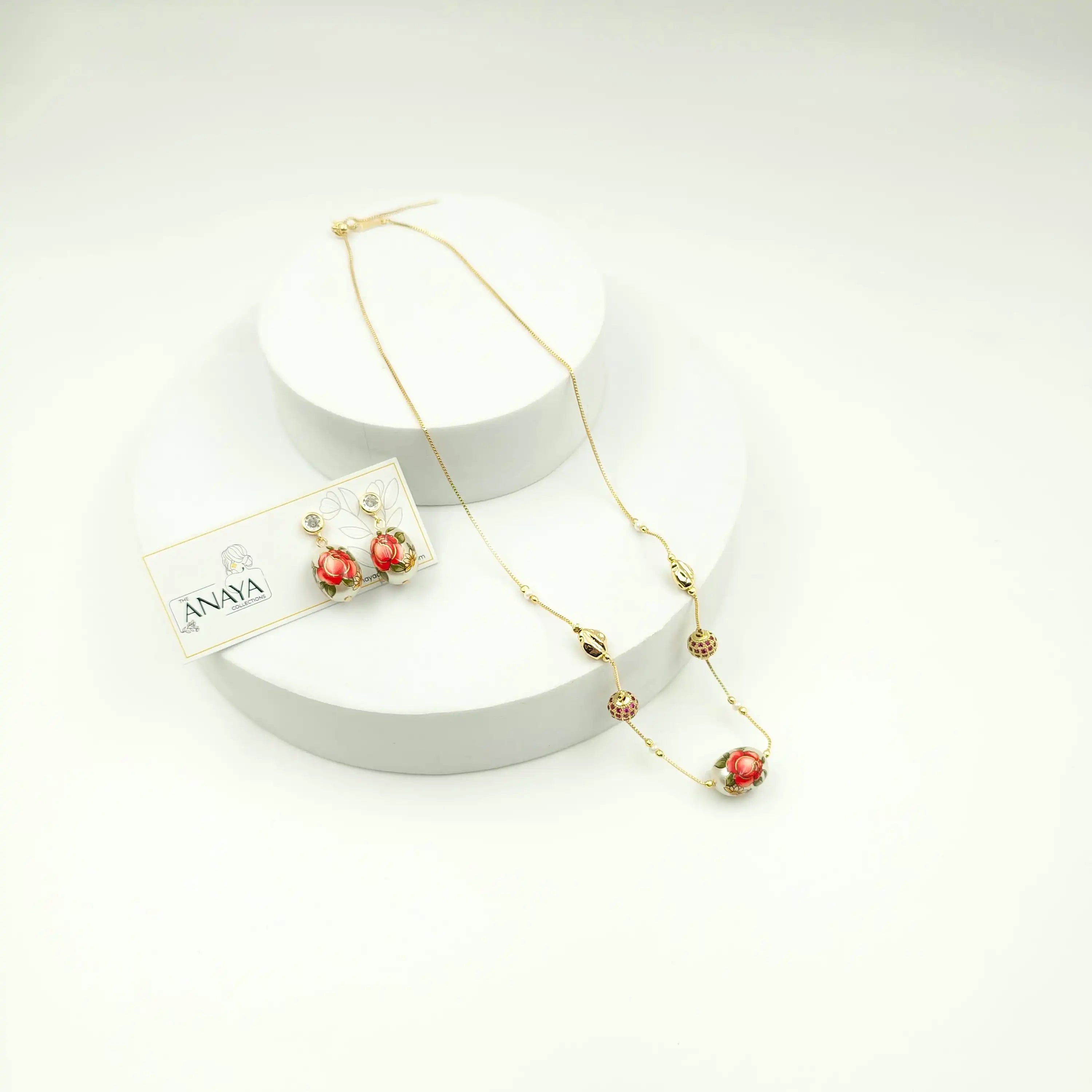 Floral Indian Dainty Set
