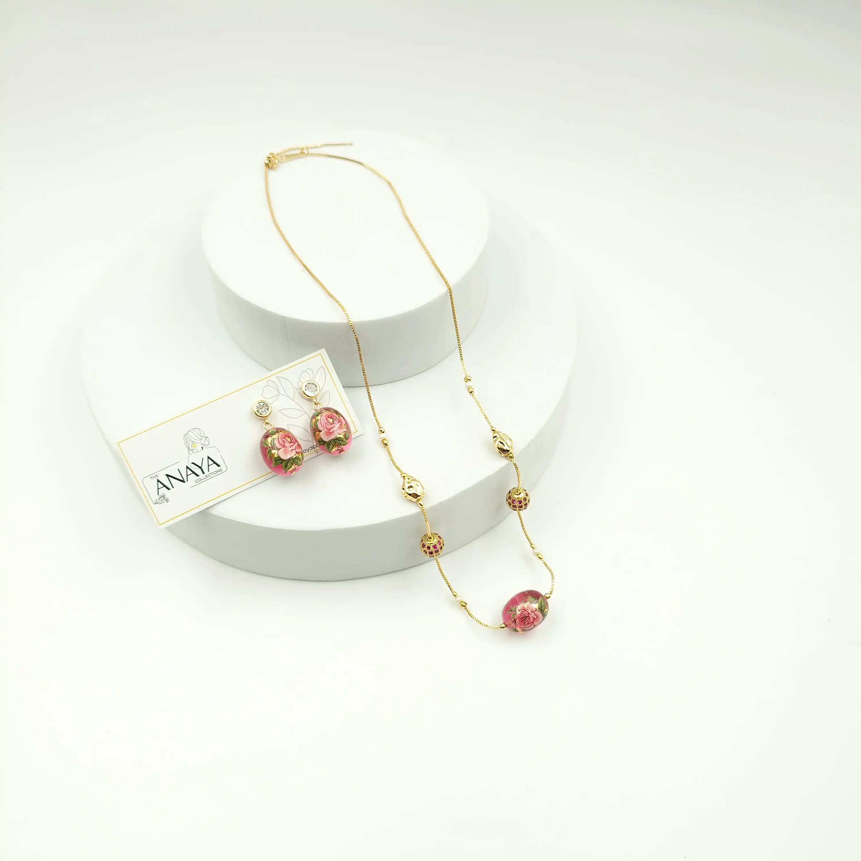 Floral Indian Dainty Set