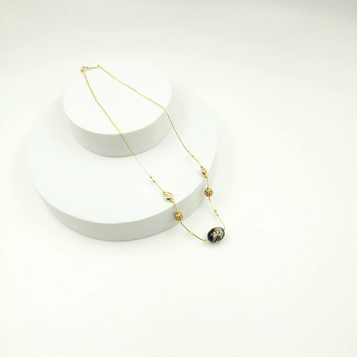 Floral Indian Dainty Necklace