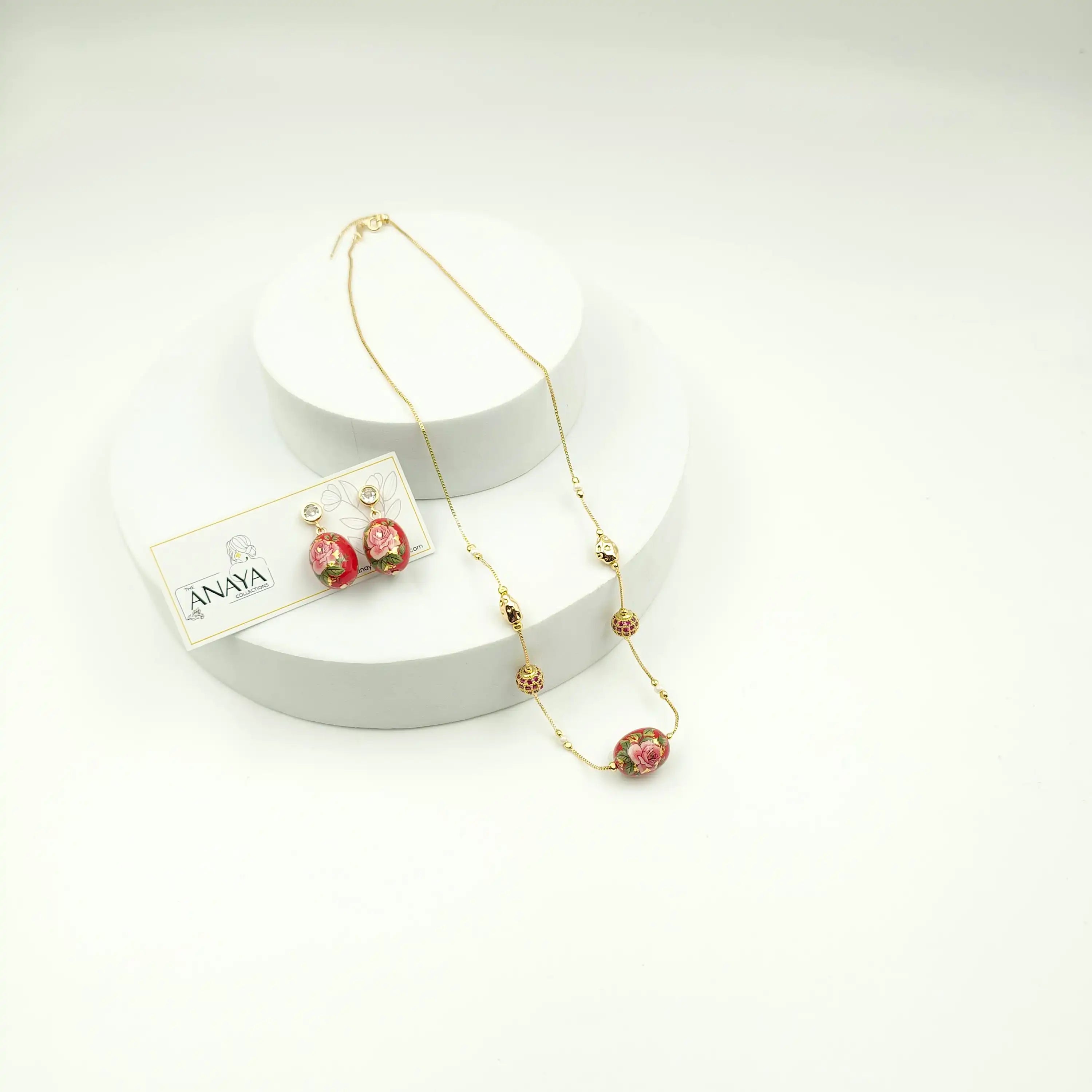 Floral Indian Dainty Set