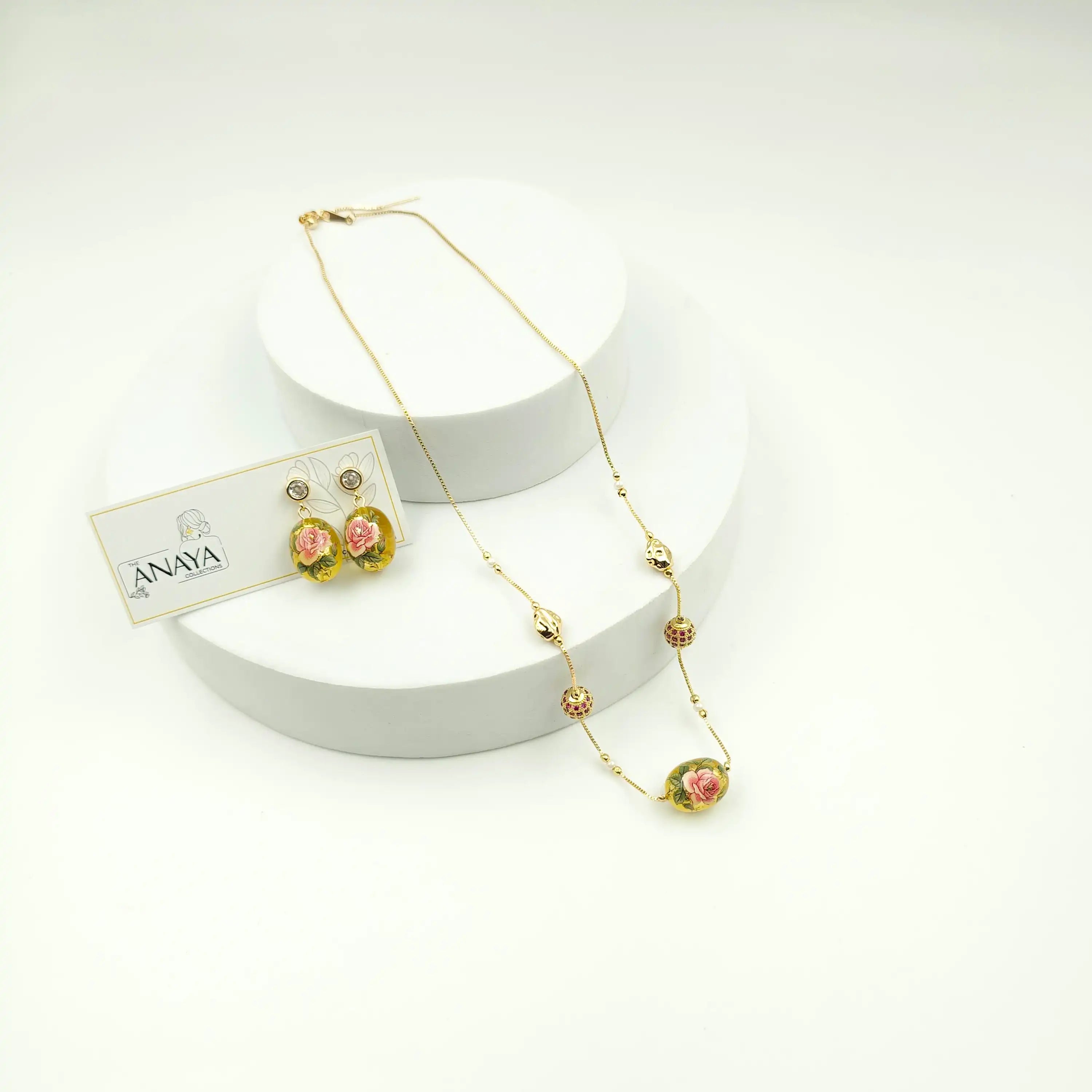 Floral Indian Dainty Set