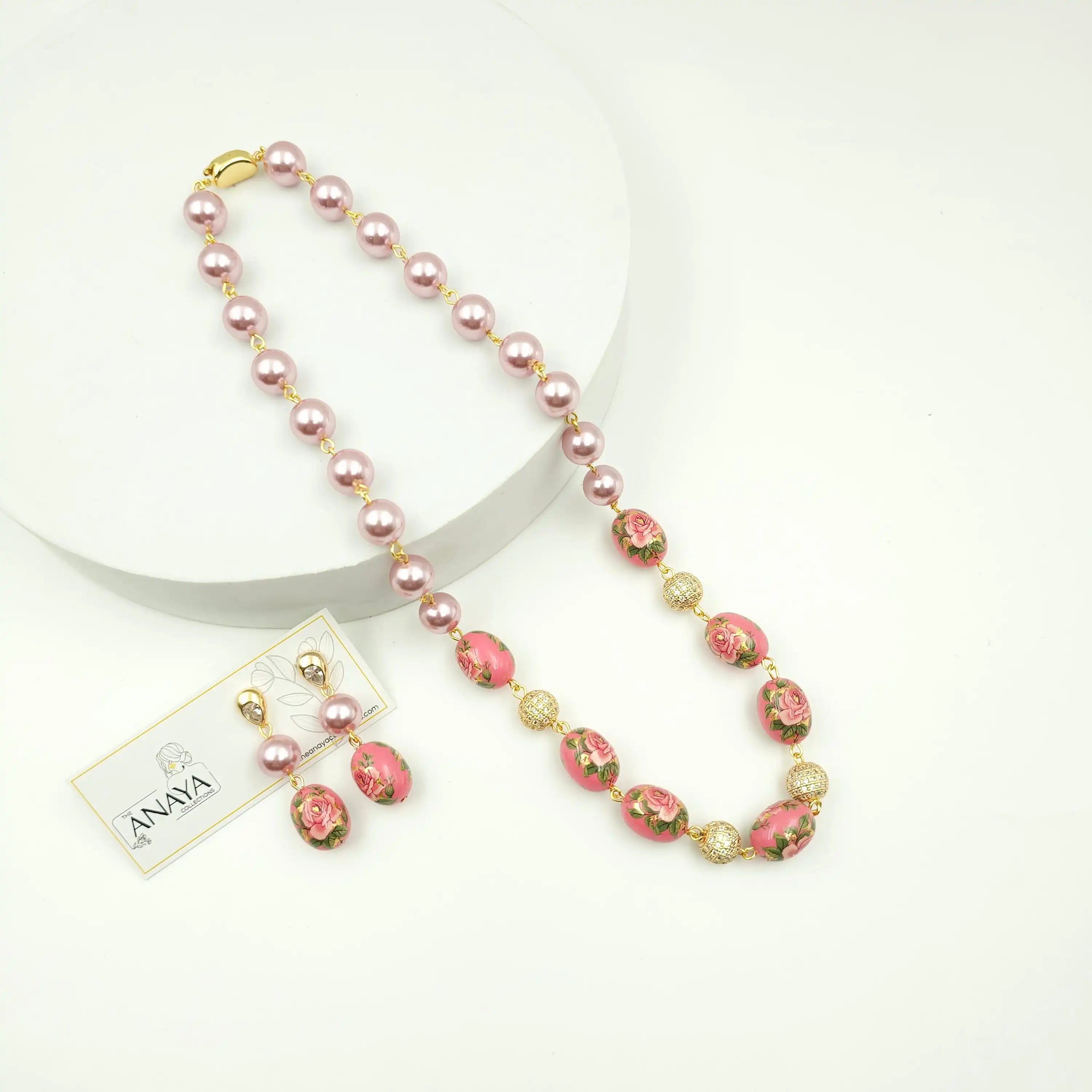 Floral Elegance Pearl Set