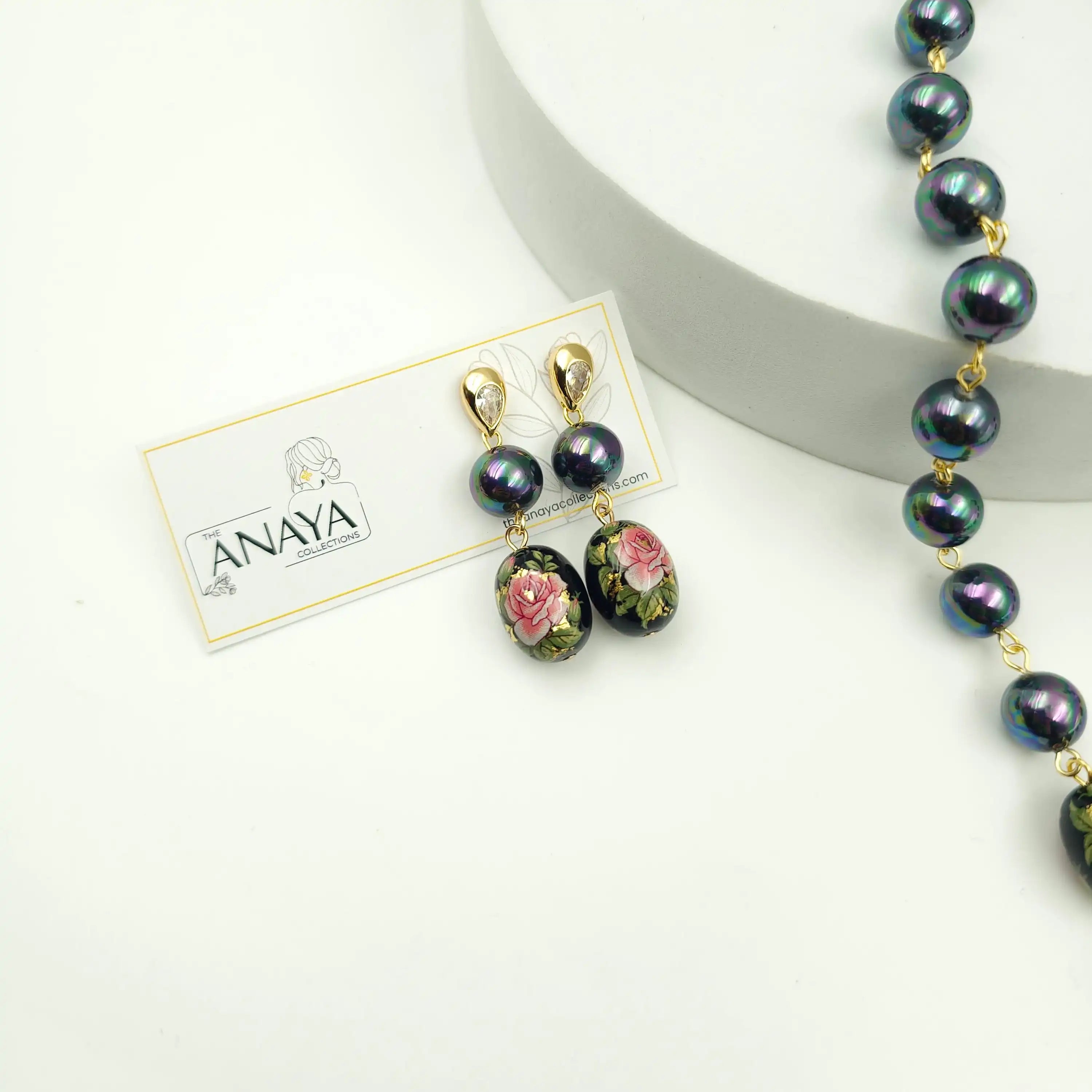 Floral Elegance Pearl Set