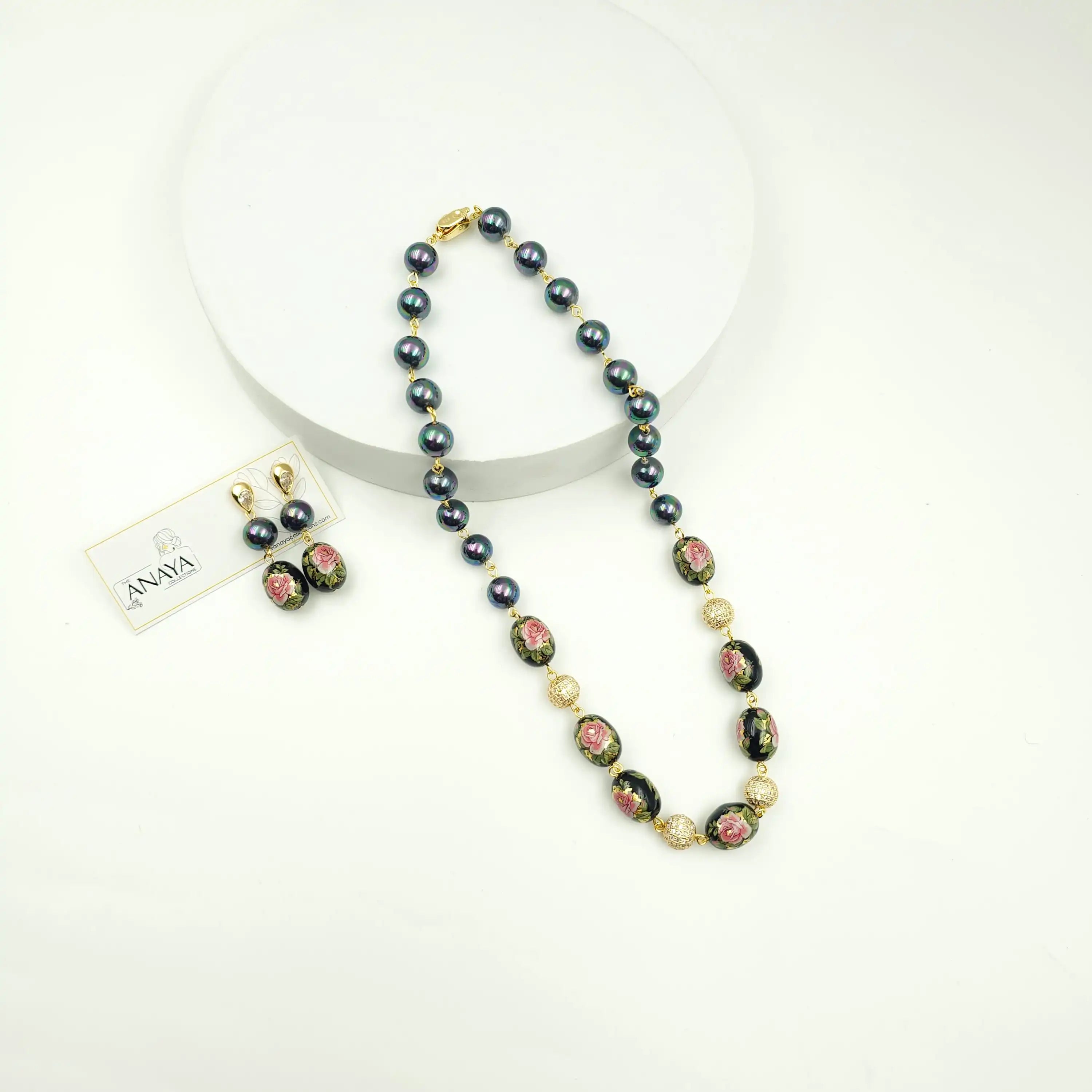 Floral Elegance Pearl Set