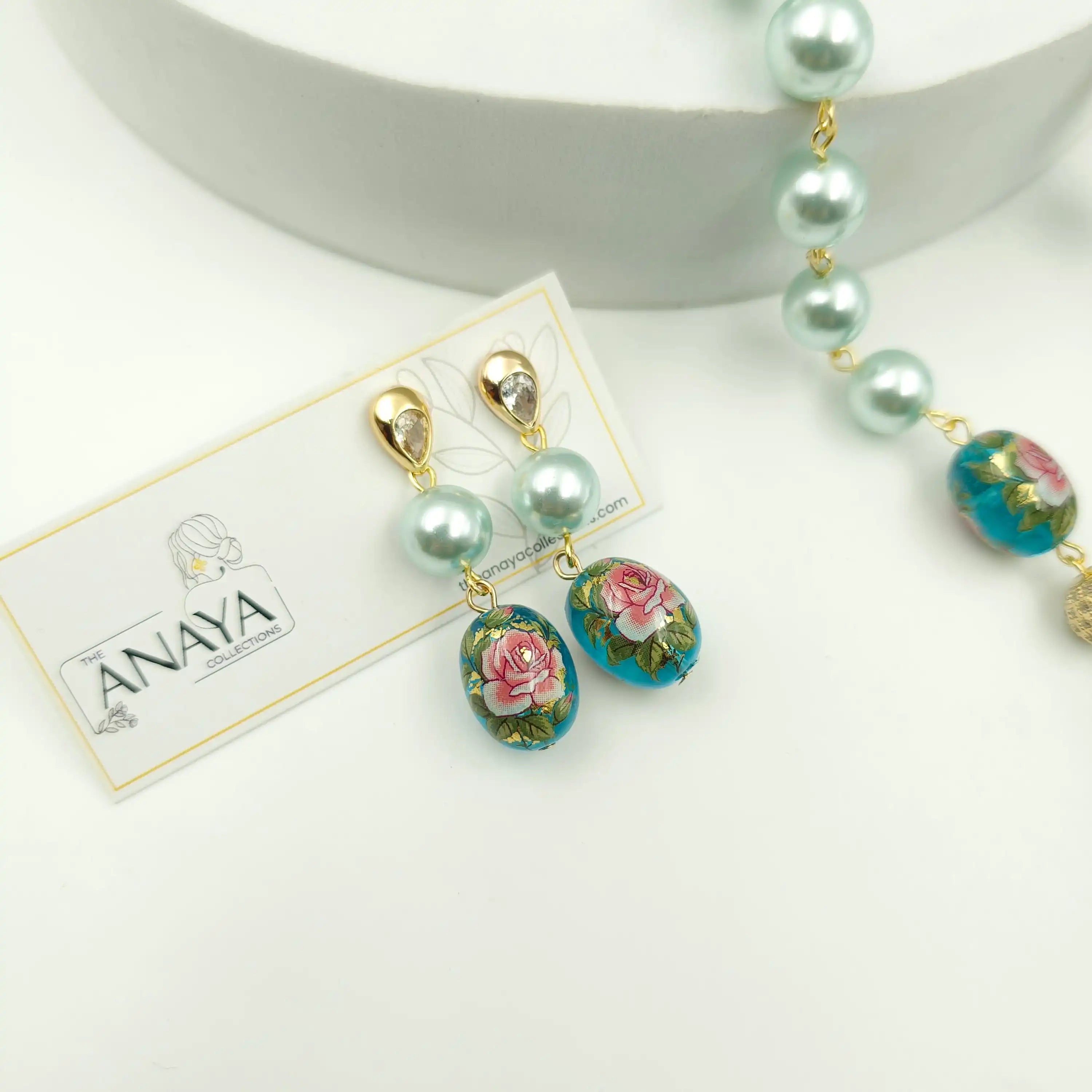 Floral Elegance Pearl Set