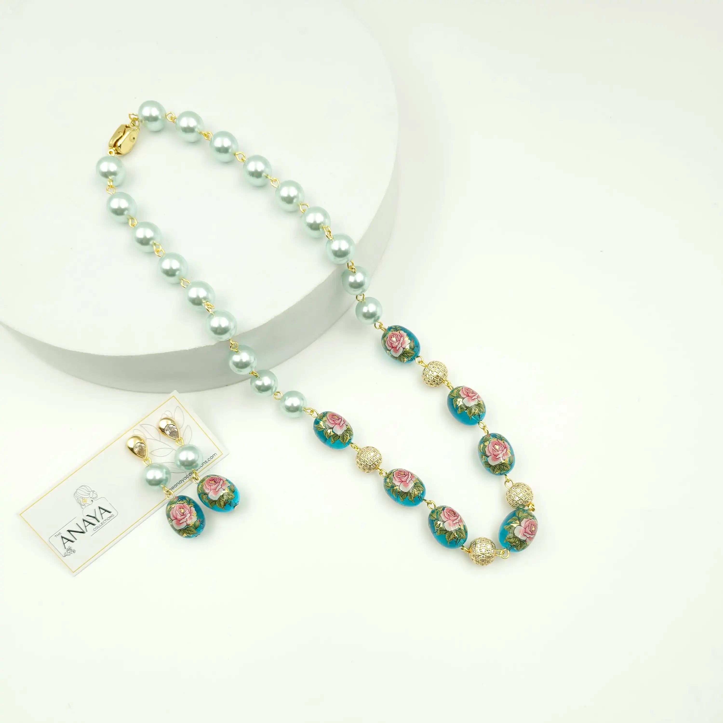 Floral Elegance Pearl Set
